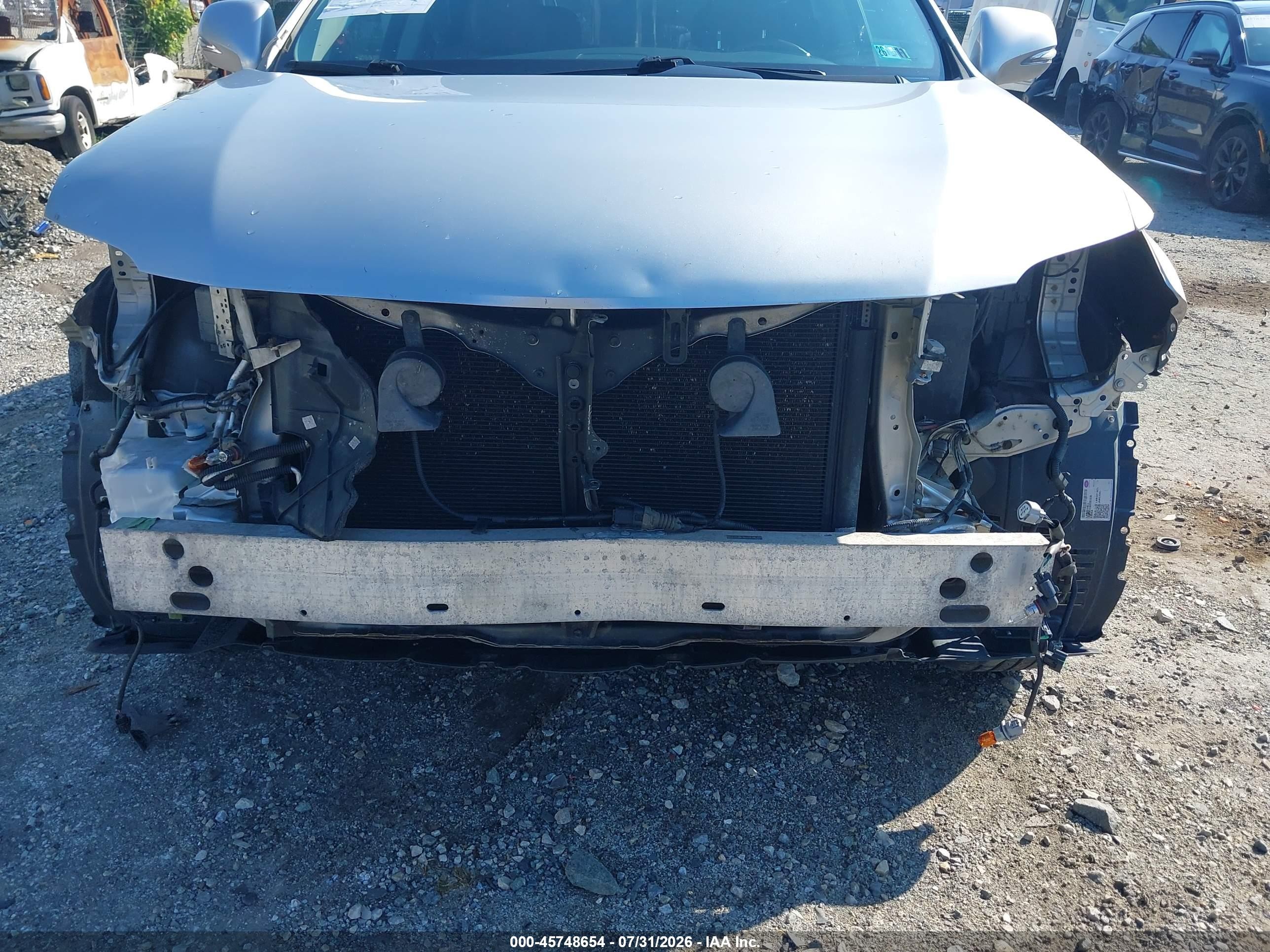 2013 Lexus Rx 350 Silver vin: 2T2BK1BA7DC180101