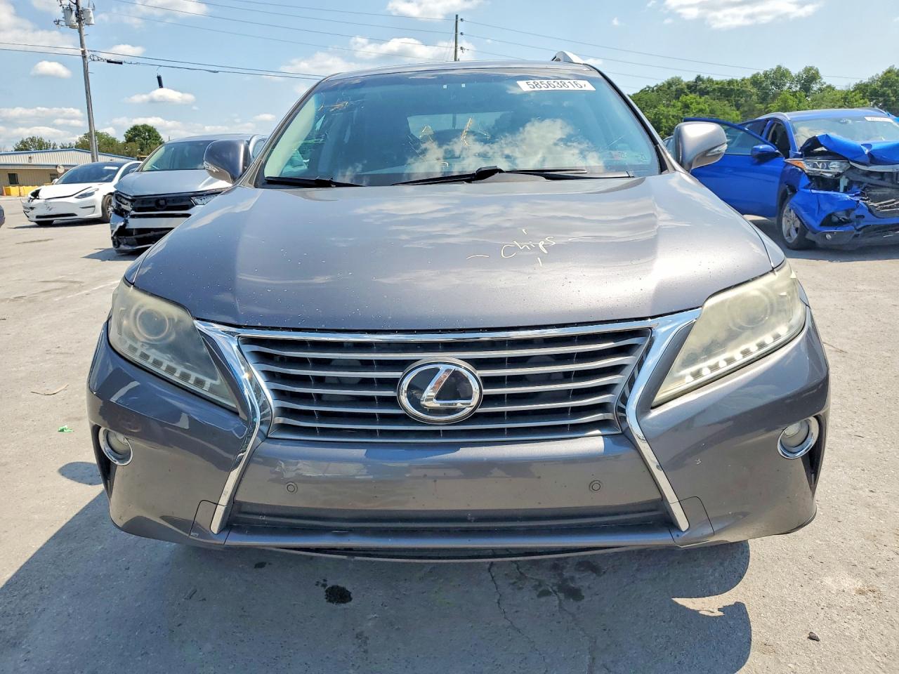 2013 Lexus Rx 350 Base Gray vin: 2T2BK1BA7DC180633