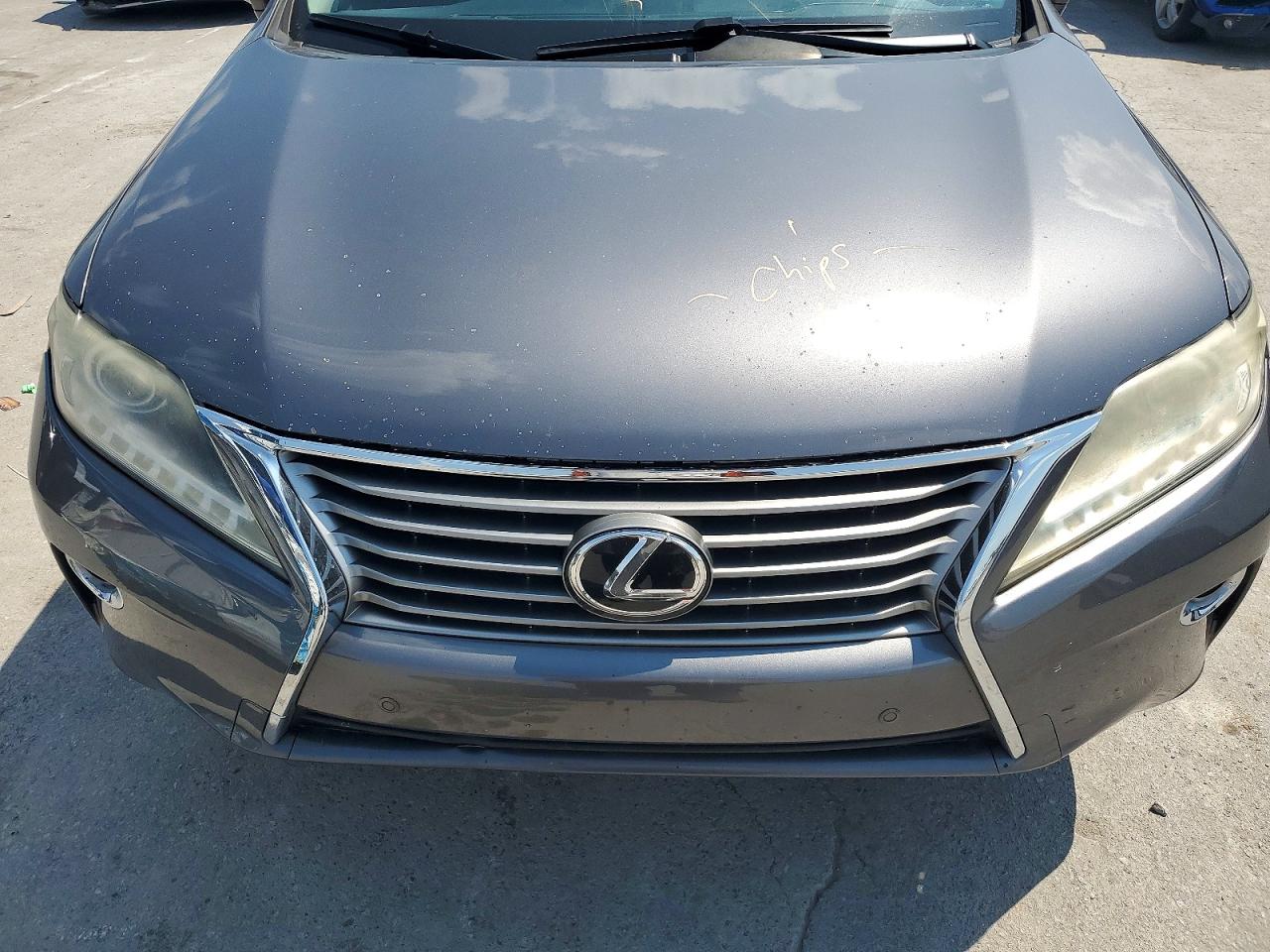 2013 Lexus Rx 350 Base Gray vin: 2T2BK1BA7DC180633