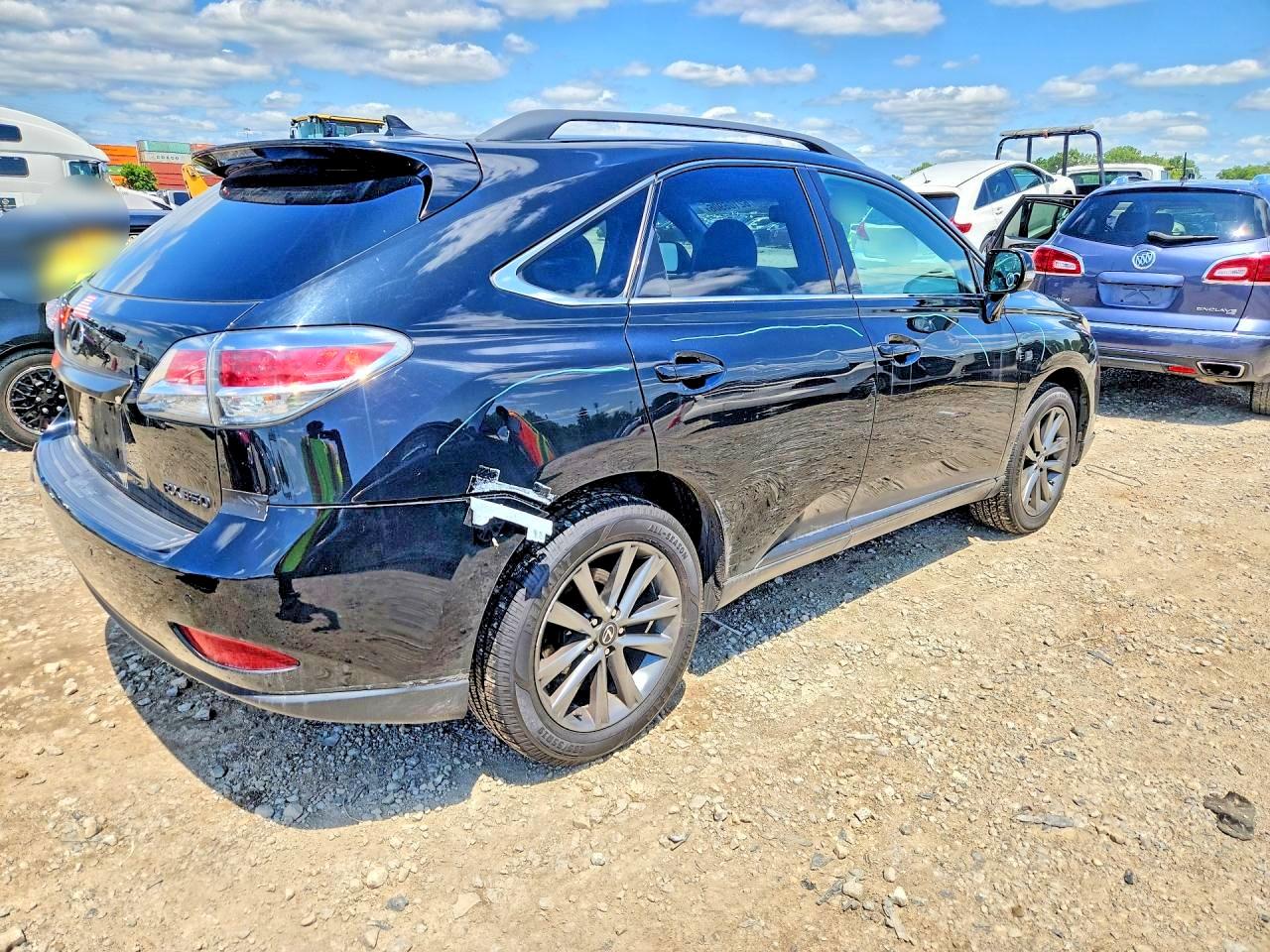 2013 Lexus Rx 350 F Sport Black vin: 2T2BK1BA7DC191504