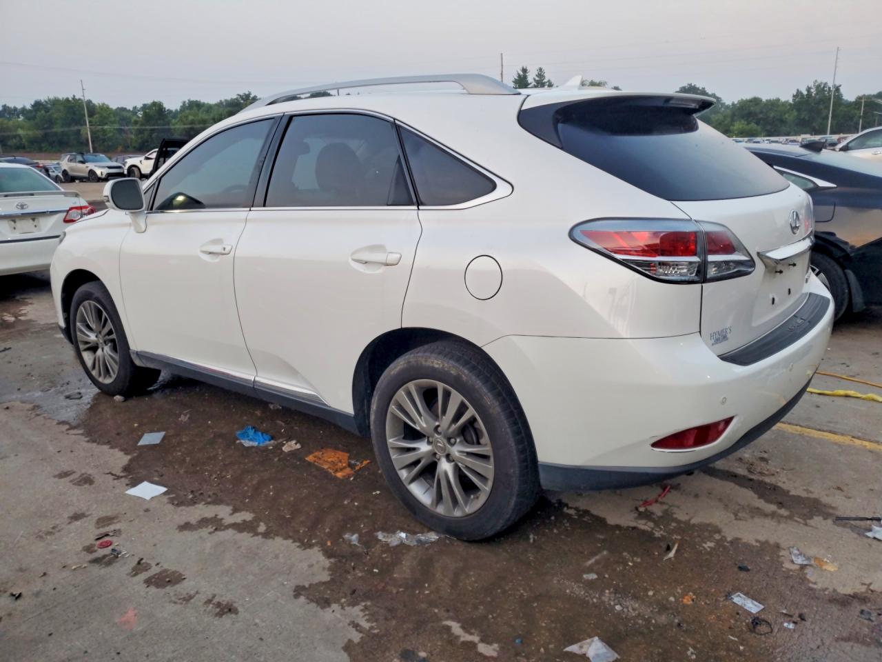 2013 Lexus Rx 350 Base White vin: 2T2BK1BA7DC203067