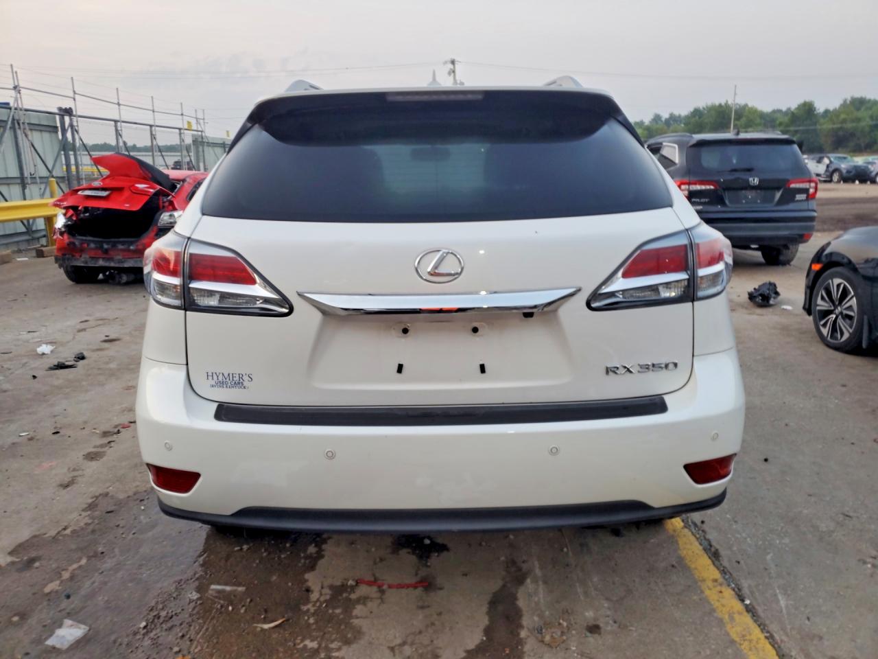 2013 Lexus Rx 350 Base White vin: 2T2BK1BA7DC203067