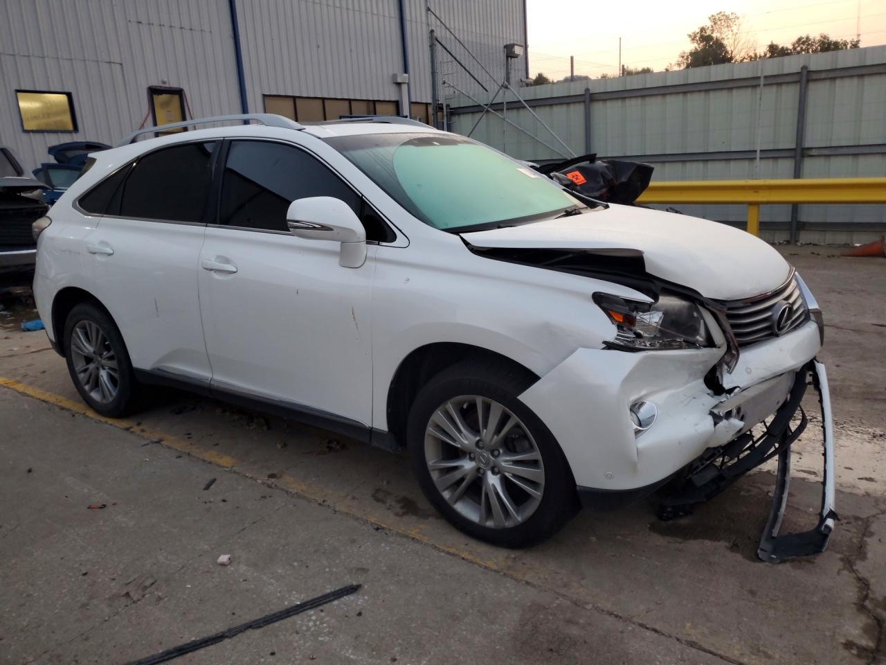 2013 Lexus Rx 350 Base White vin: 2T2BK1BA7DC203067