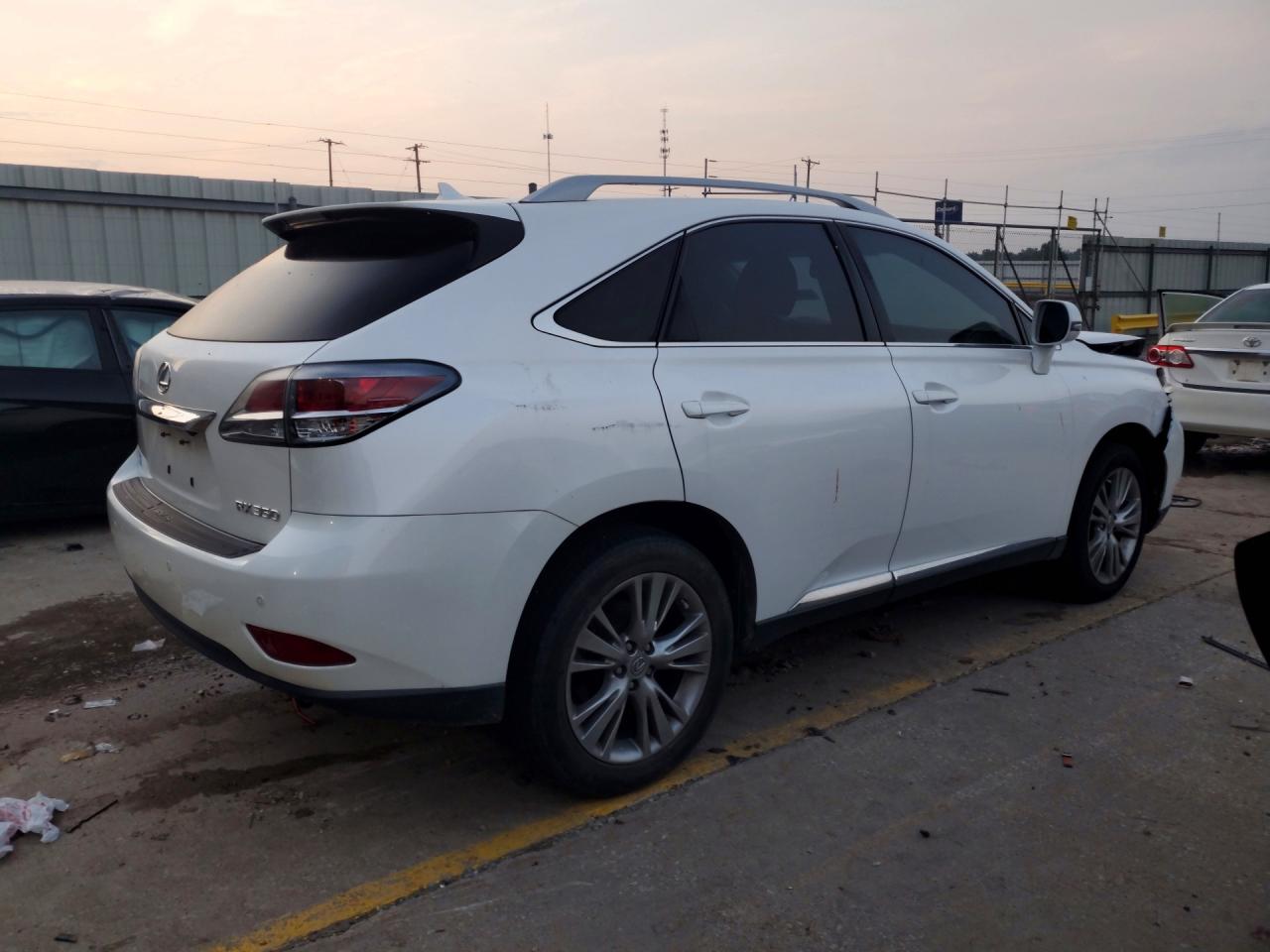 2013 Lexus Rx 350 Base White vin: 2T2BK1BA7DC203067