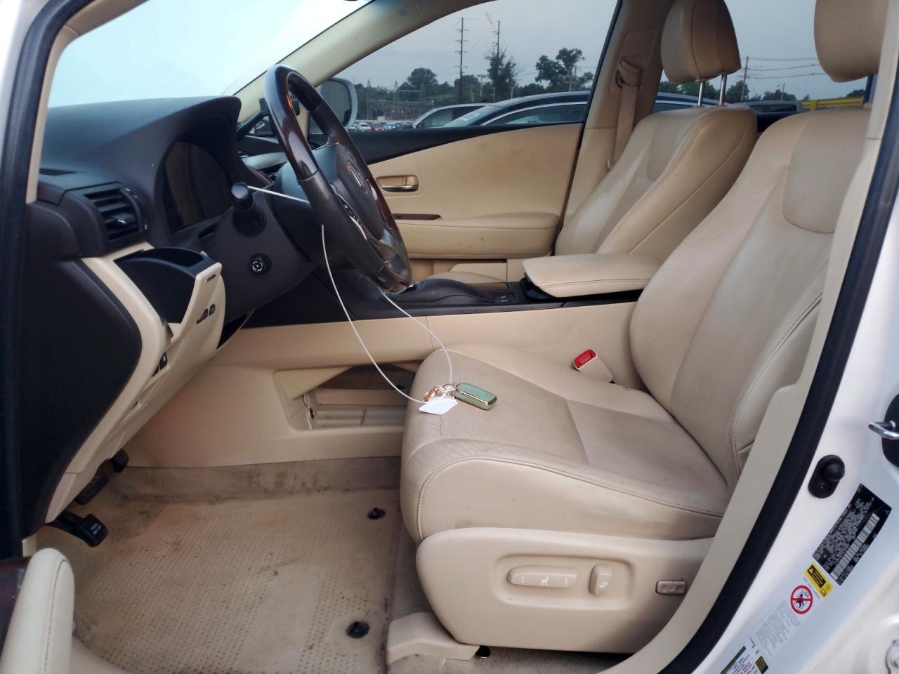 2013 Lexus Rx 350 Base White vin: 2T2BK1BA7DC203067