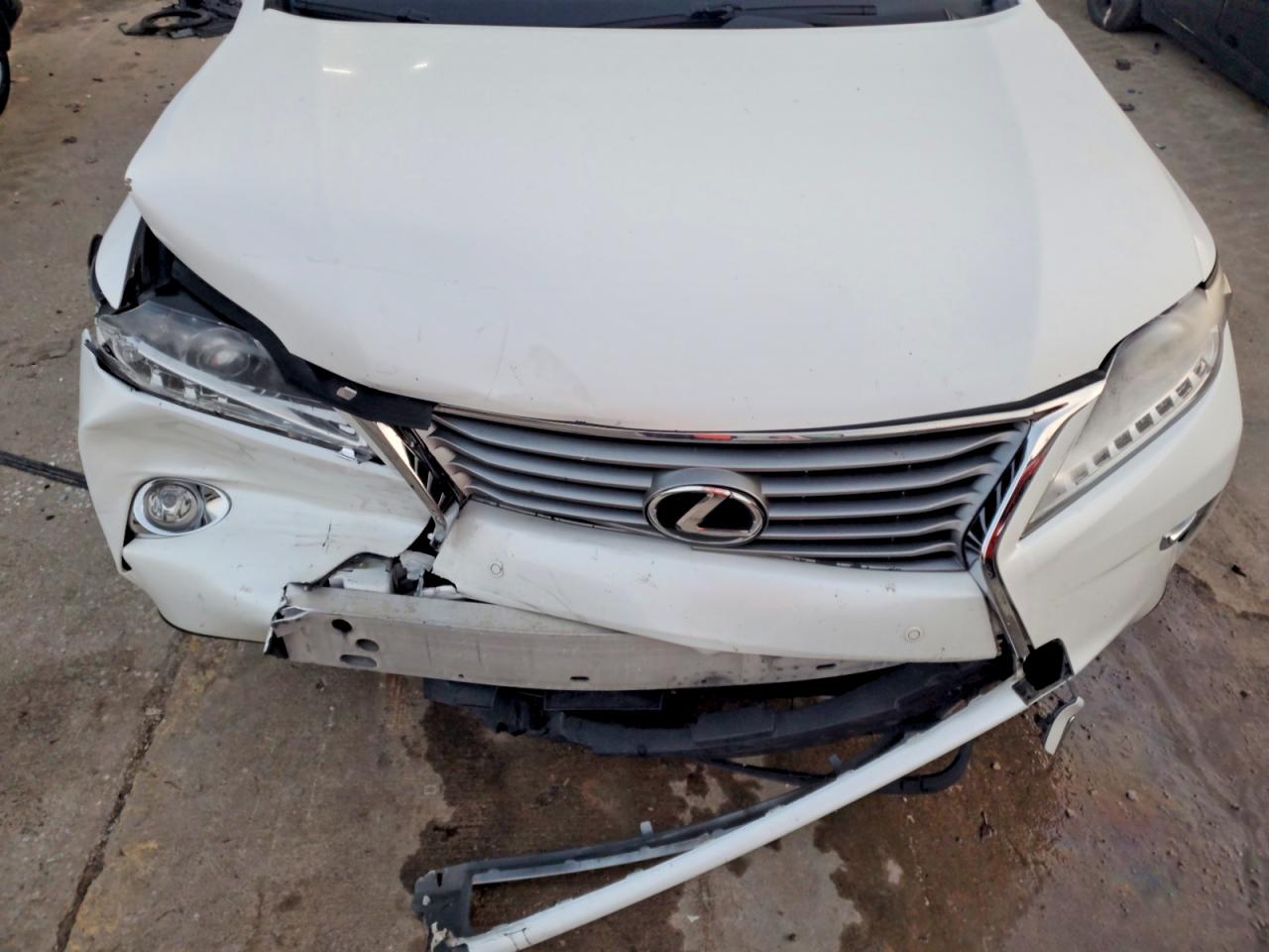 2013 Lexus Rx 350 Base White vin: 2T2BK1BA7DC203067