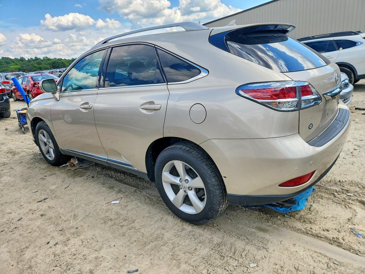 2013 Lexus Rx 350 Base Beige vin: 2T2BK1BA7DC208625