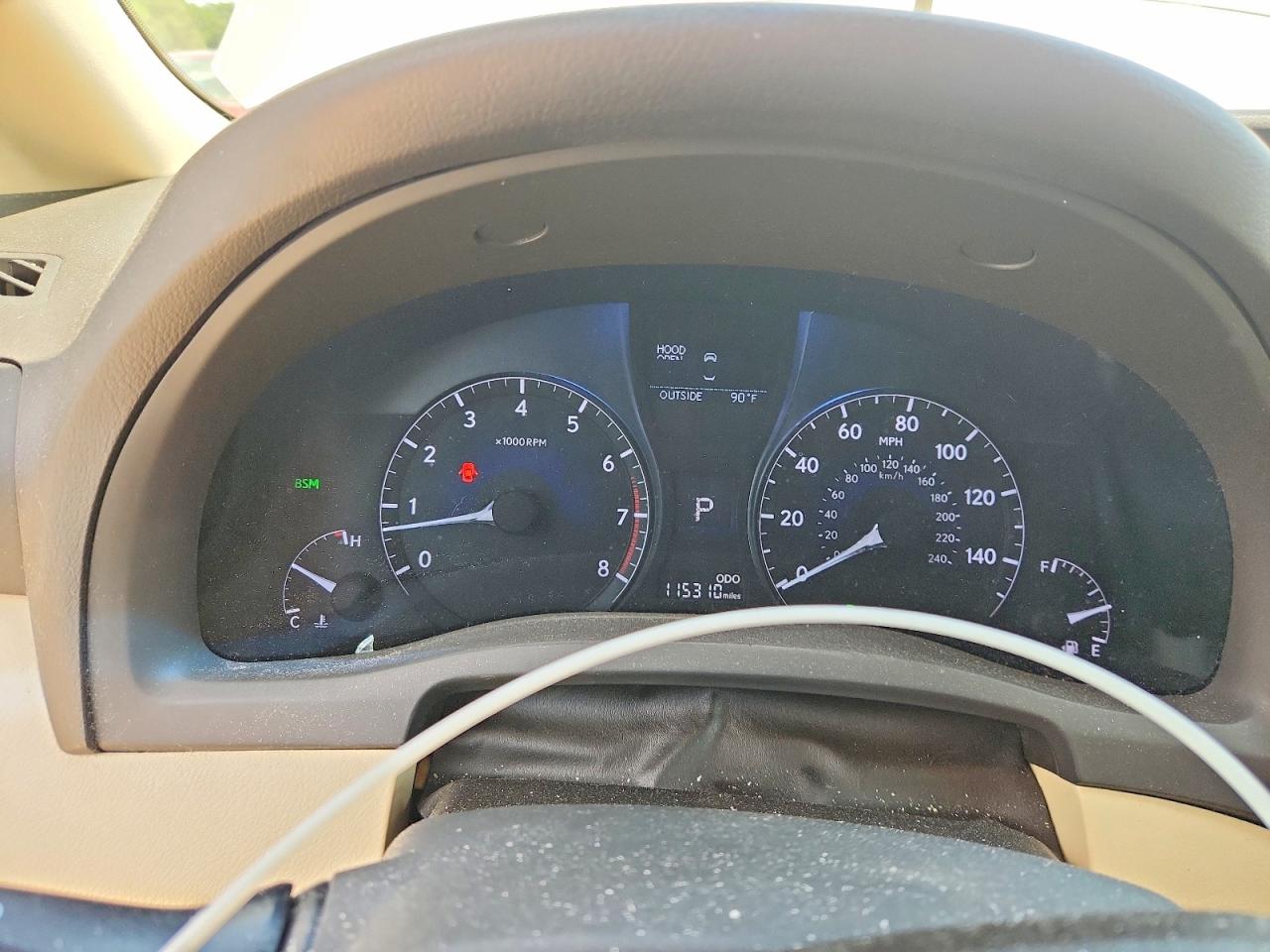 2013 Lexus Rx 350 Base Beige vin: 2T2BK1BA7DC208625
