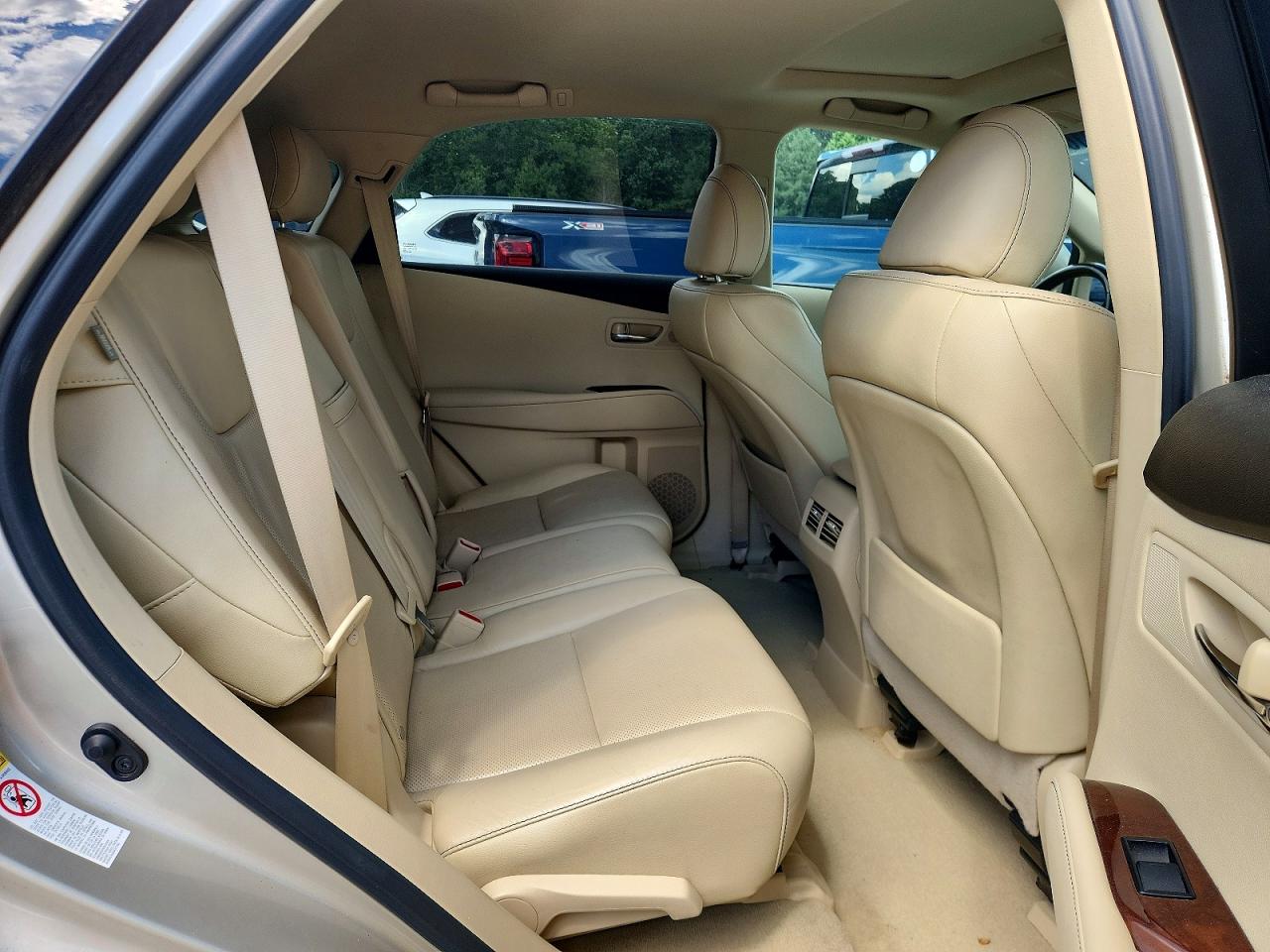 2013 Lexus Rx 350 Base Beige vin: 2T2BK1BA7DC208625
