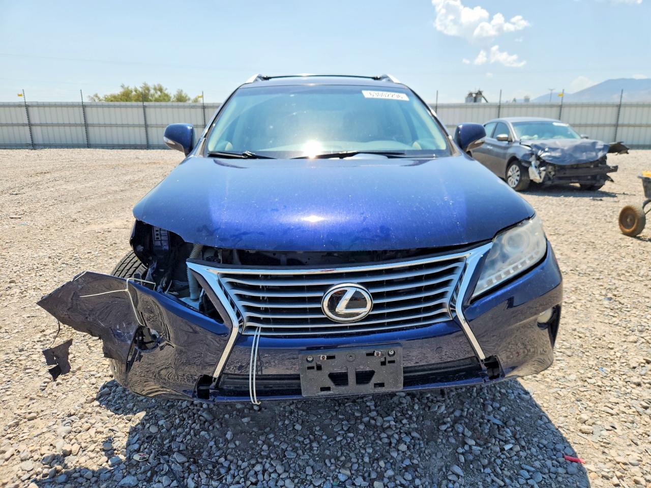 2013 Lexus Rx 350 Base Blue vin: 2T2BK1BA7DC210049