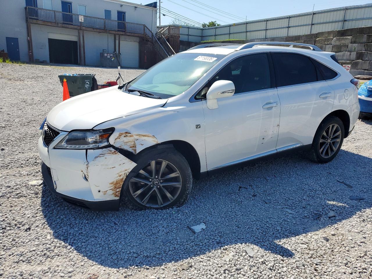 2013 Lexus Rx 350 F Sport Белый vin: 2T2BK1BA7DC213632