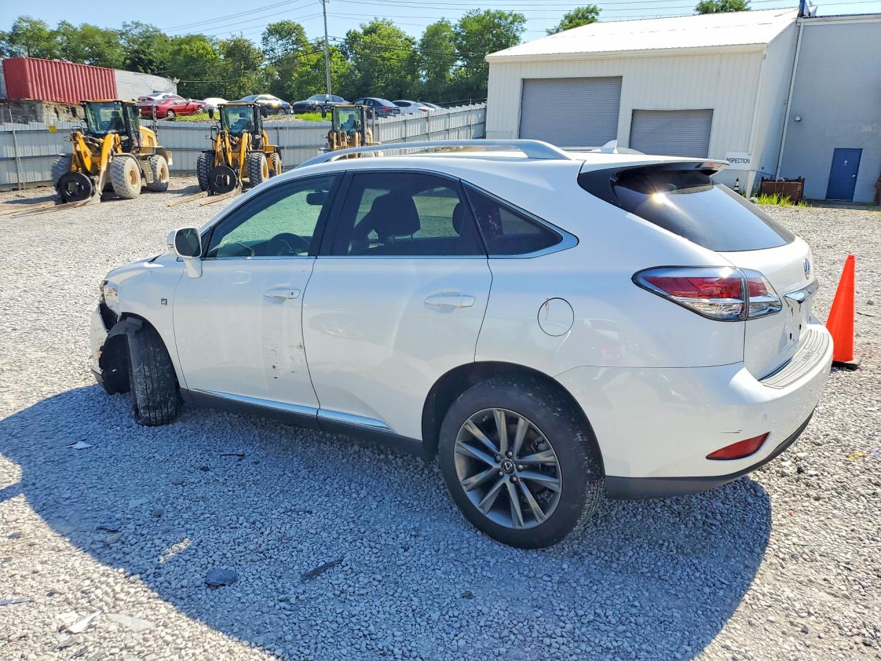 2013 Lexus Rx 350 F Sport White vin: 2T2BK1BA7DC213632