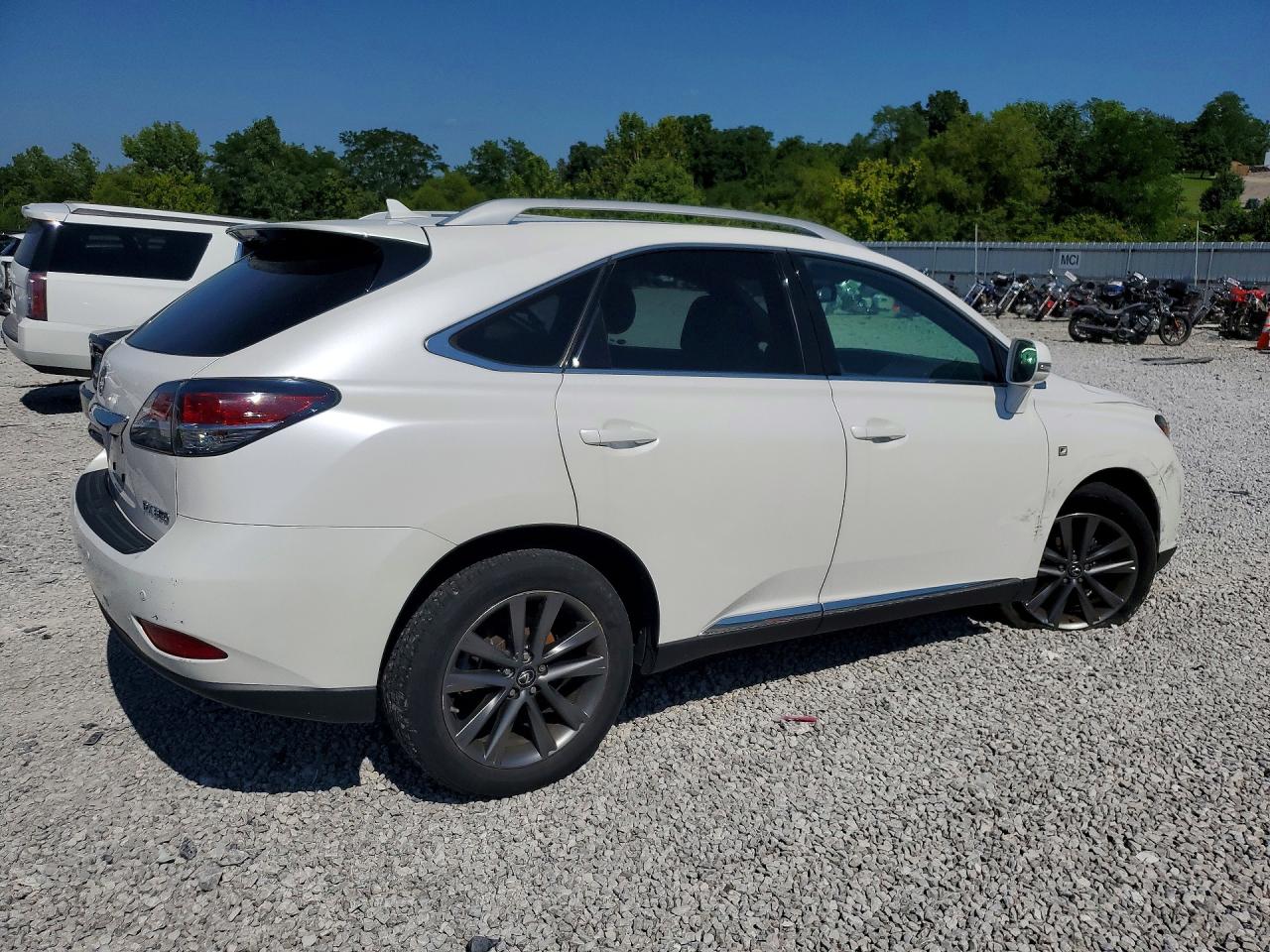 2013 Lexus Rx 350 F Sport White vin: 2T2BK1BA7DC213632