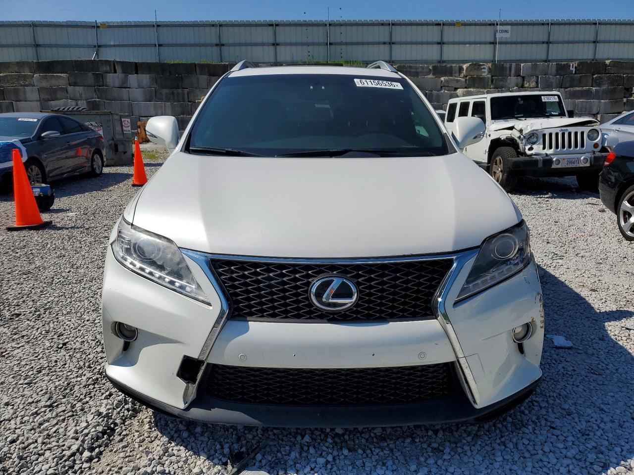 2013 Lexus Rx 350 F Sport White vin: 2T2BK1BA7DC213632