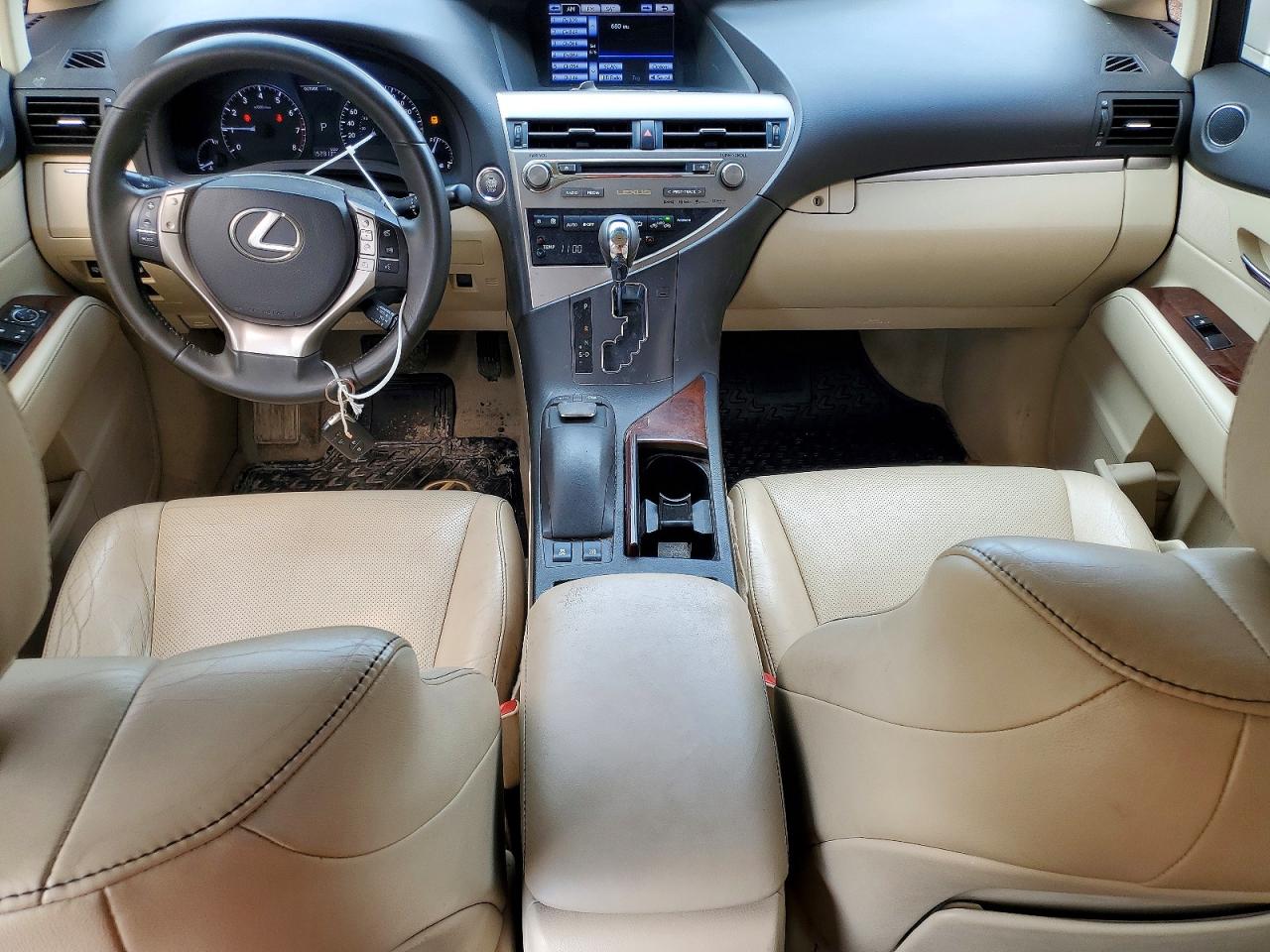 2013 Lexus Rx 350 Base White vin: 2T2BK1BA7DC214215