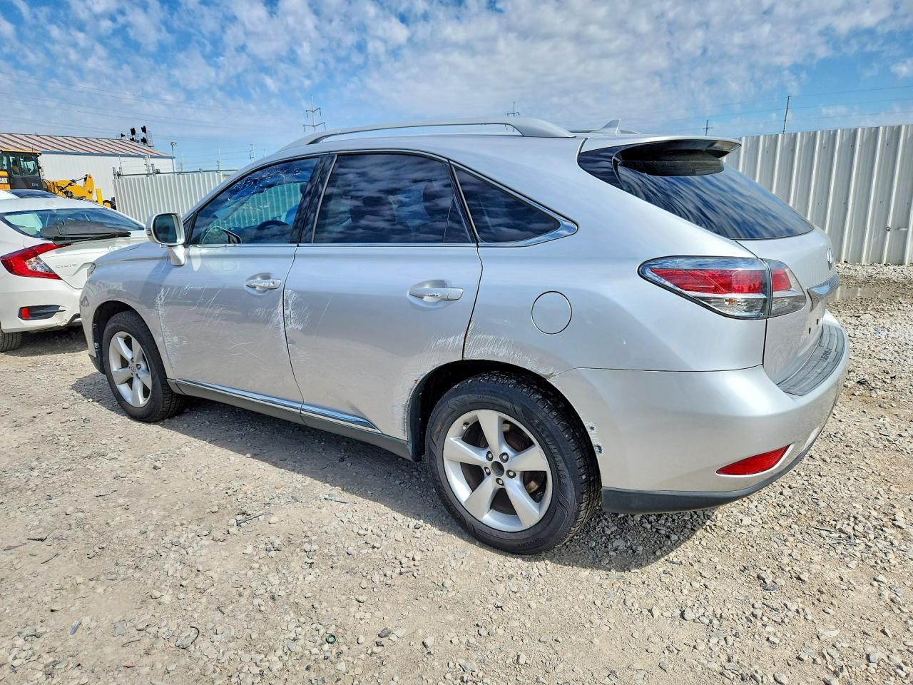 2013 Lexus Rx 350 Base Silver vin: 2T2BK1BA7DC222167