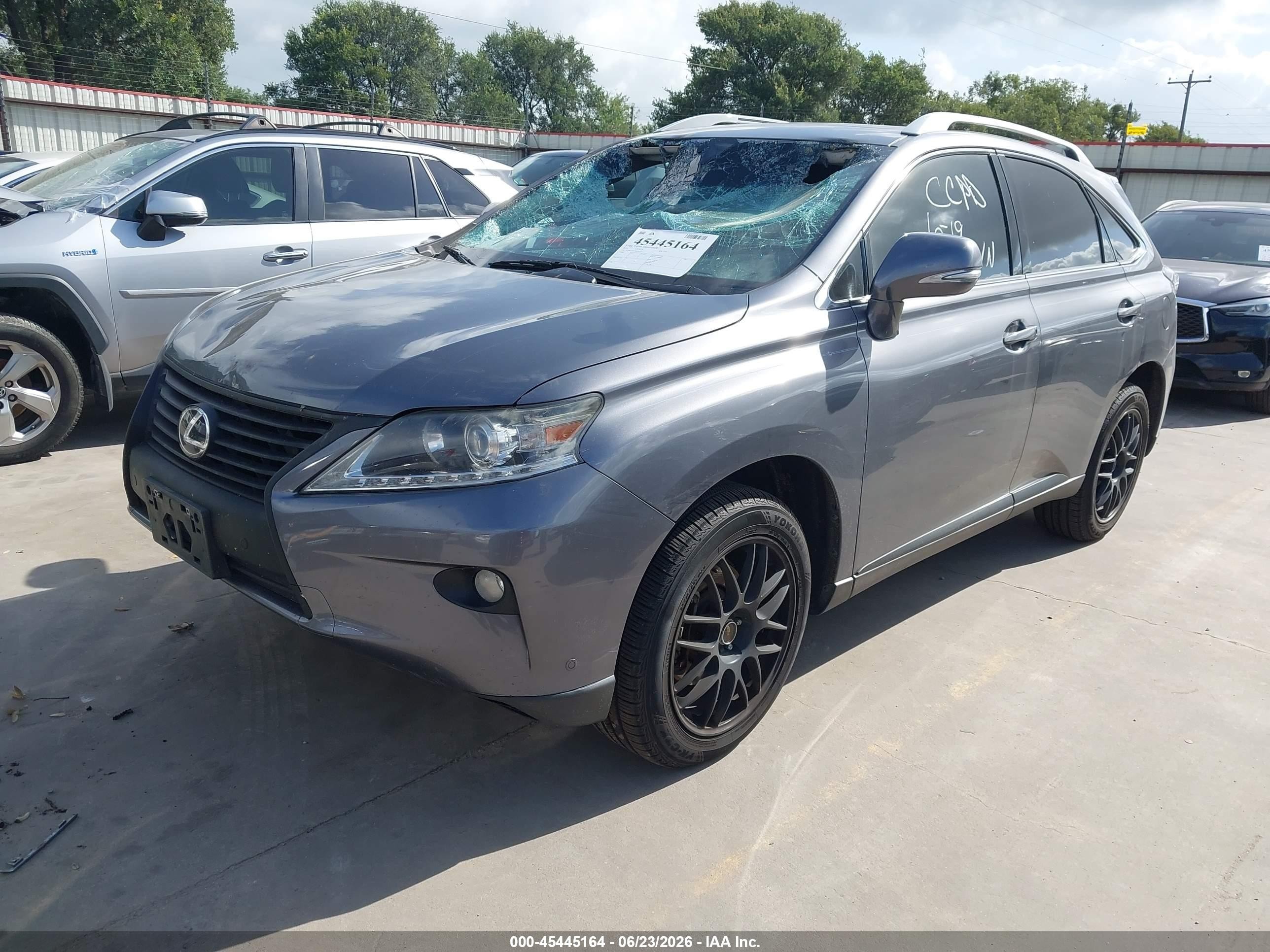 2013 Lexus Rx 350 Gray vin: 2T2BK1BA7DC222475