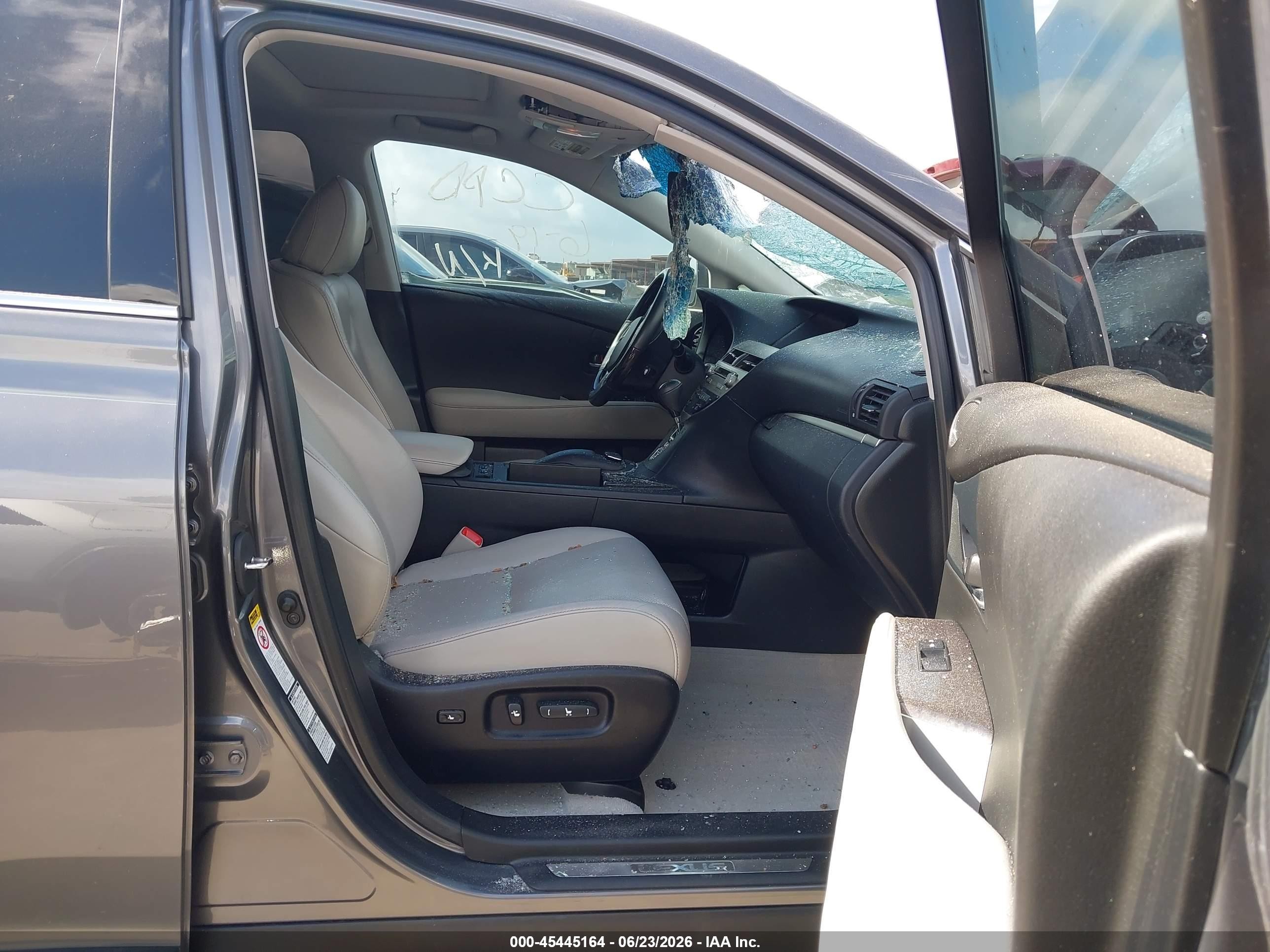2013 Lexus Rx 350 Gray vin: 2T2BK1BA7DC222475