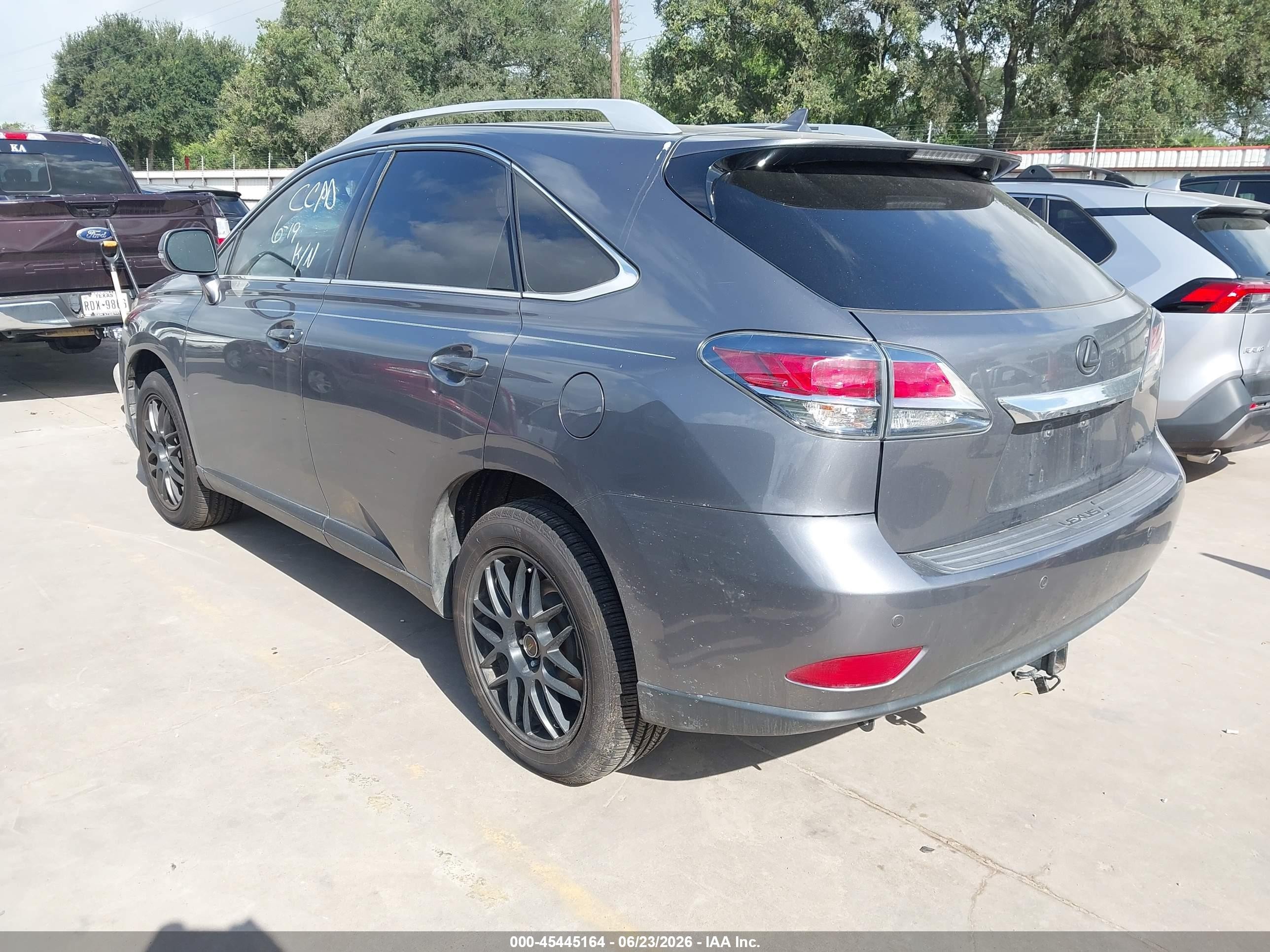 2013 Lexus Rx 350 Gray vin: 2T2BK1BA7DC222475