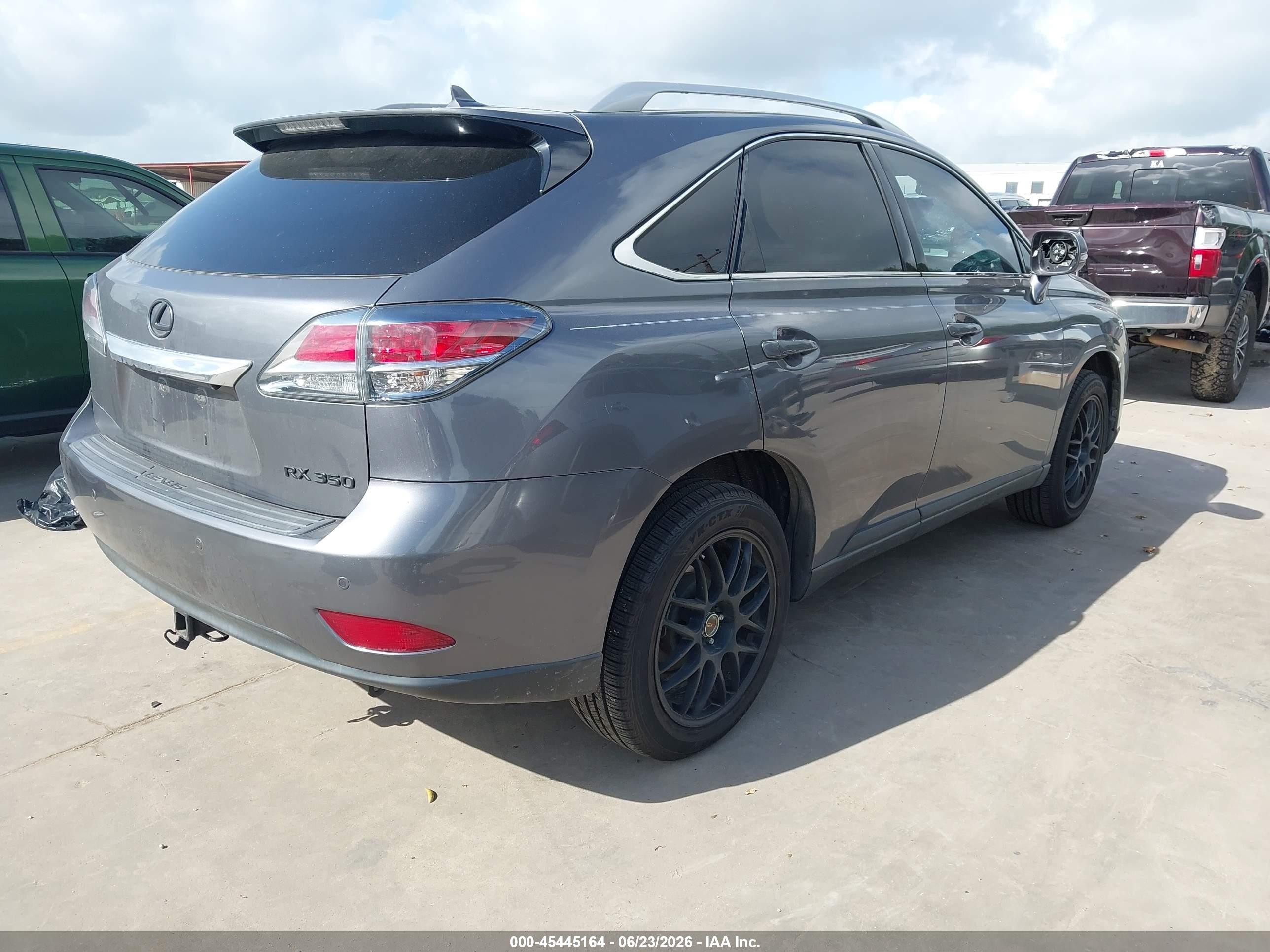 2013 Lexus Rx 350 Gray vin: 2T2BK1BA7DC222475