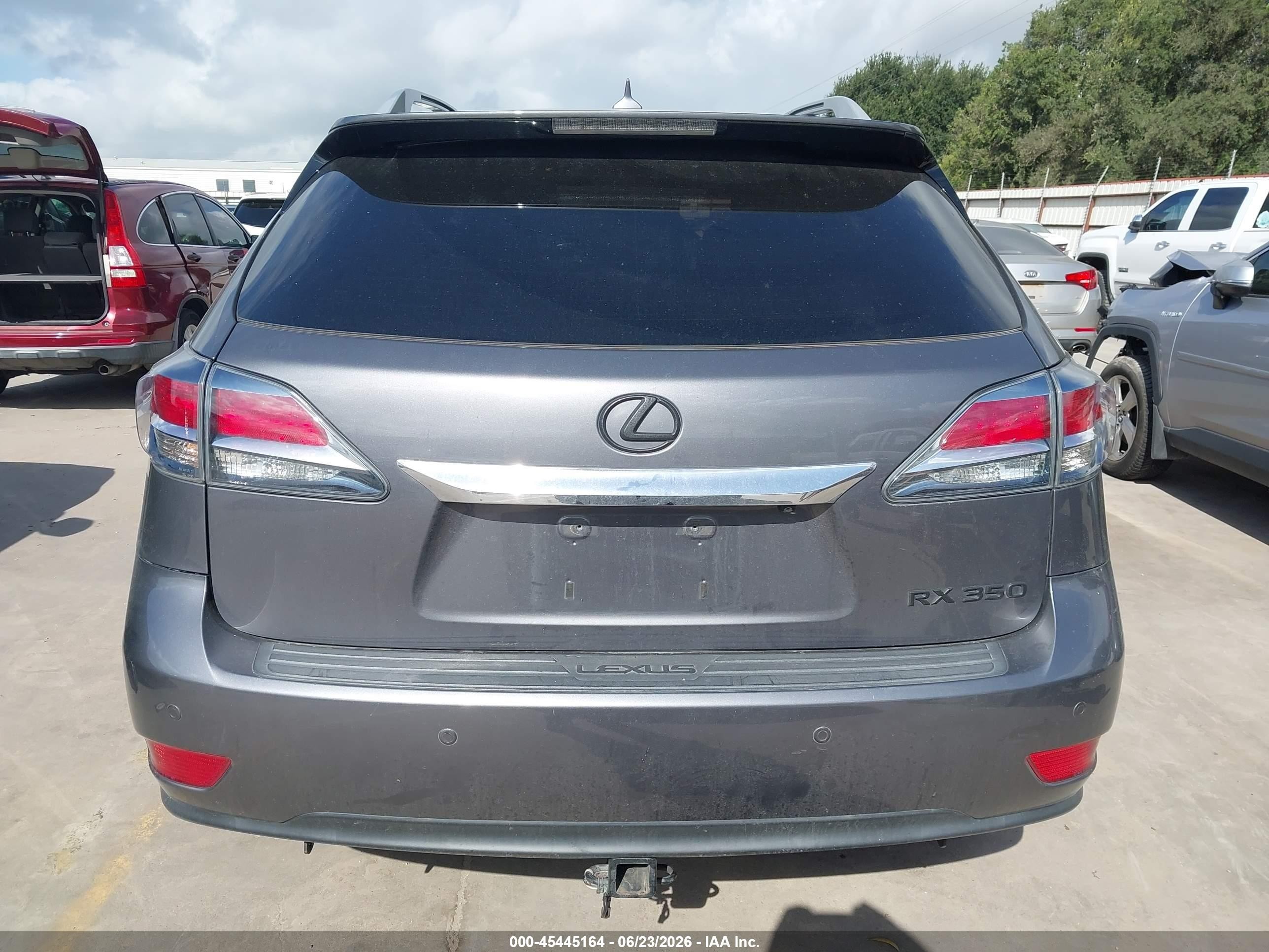 2013 Lexus Rx 350 Gray vin: 2T2BK1BA7DC222475