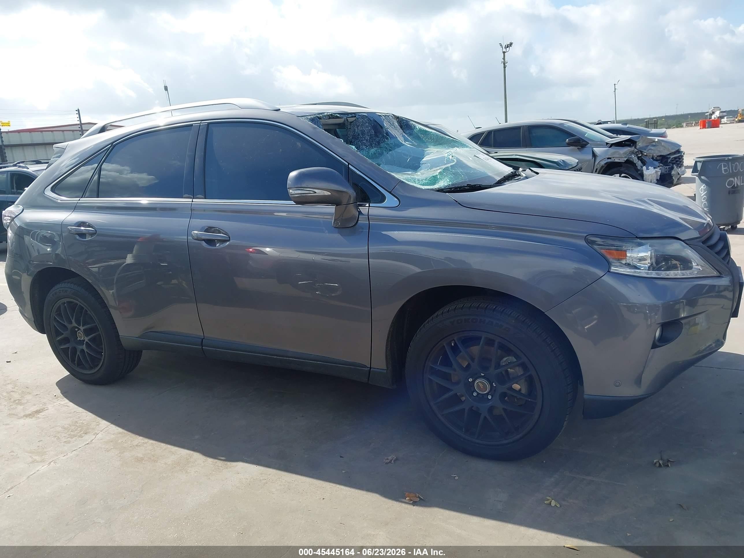 2013 Lexus Rx 350 Gray vin: 2T2BK1BA7DC222475