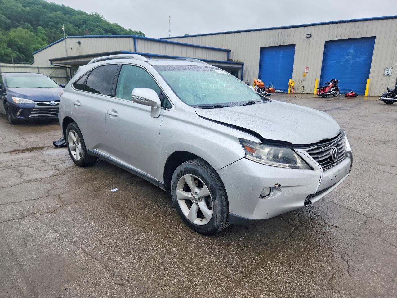 2013 Lexus Rx 350 Base Silver vin: 2T2BK1BA7DC225358