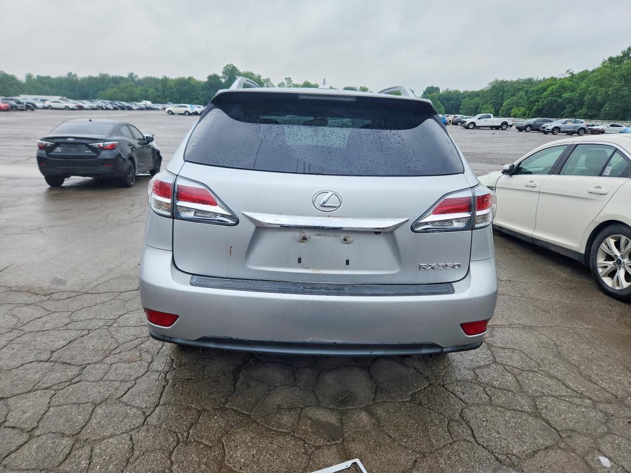 2013 Lexus Rx 350 Base Silver vin: 2T2BK1BA7DC225358
