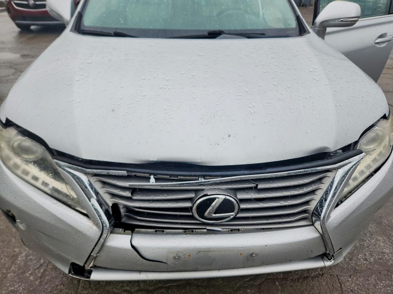 2013 Lexus Rx 350 Base Silver vin: 2T2BK1BA7DC225358