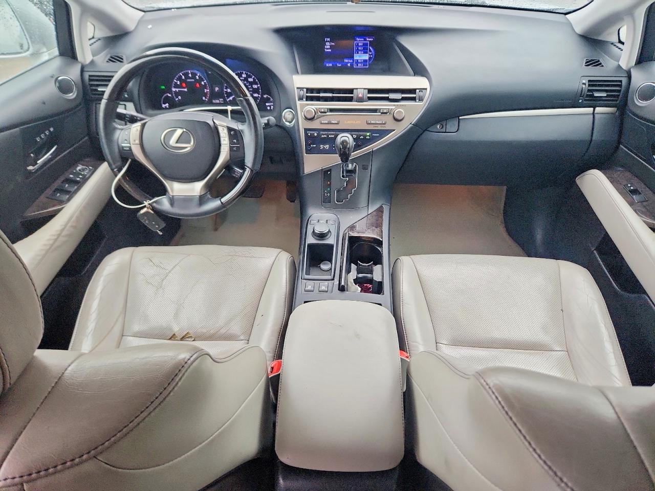 2013 Lexus Rx 350 Base Silver vin: 2T2BK1BA7DC225358