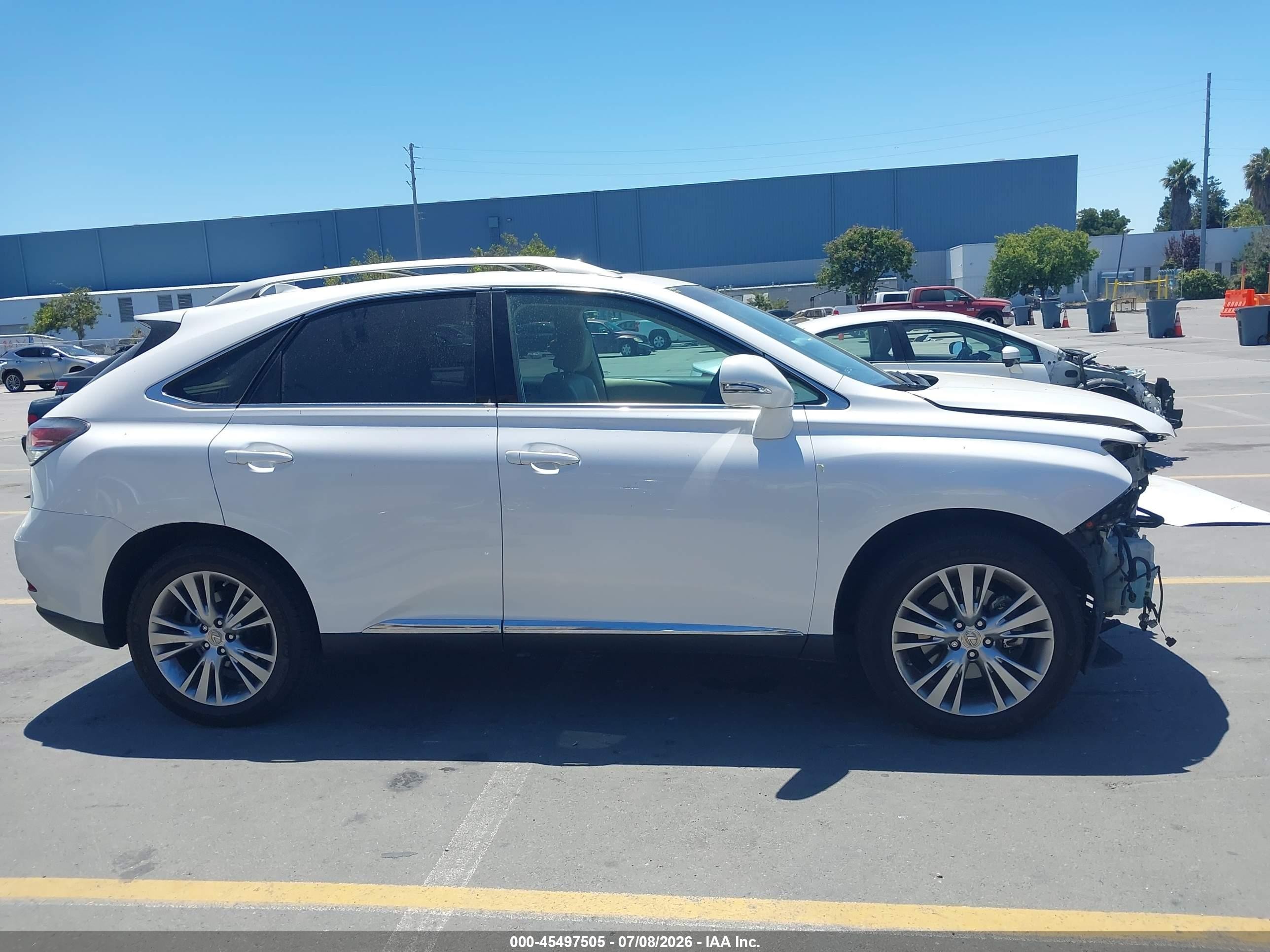 2014 Lexus Rx 350   White vin: 2T2BK1BA7EC227418
