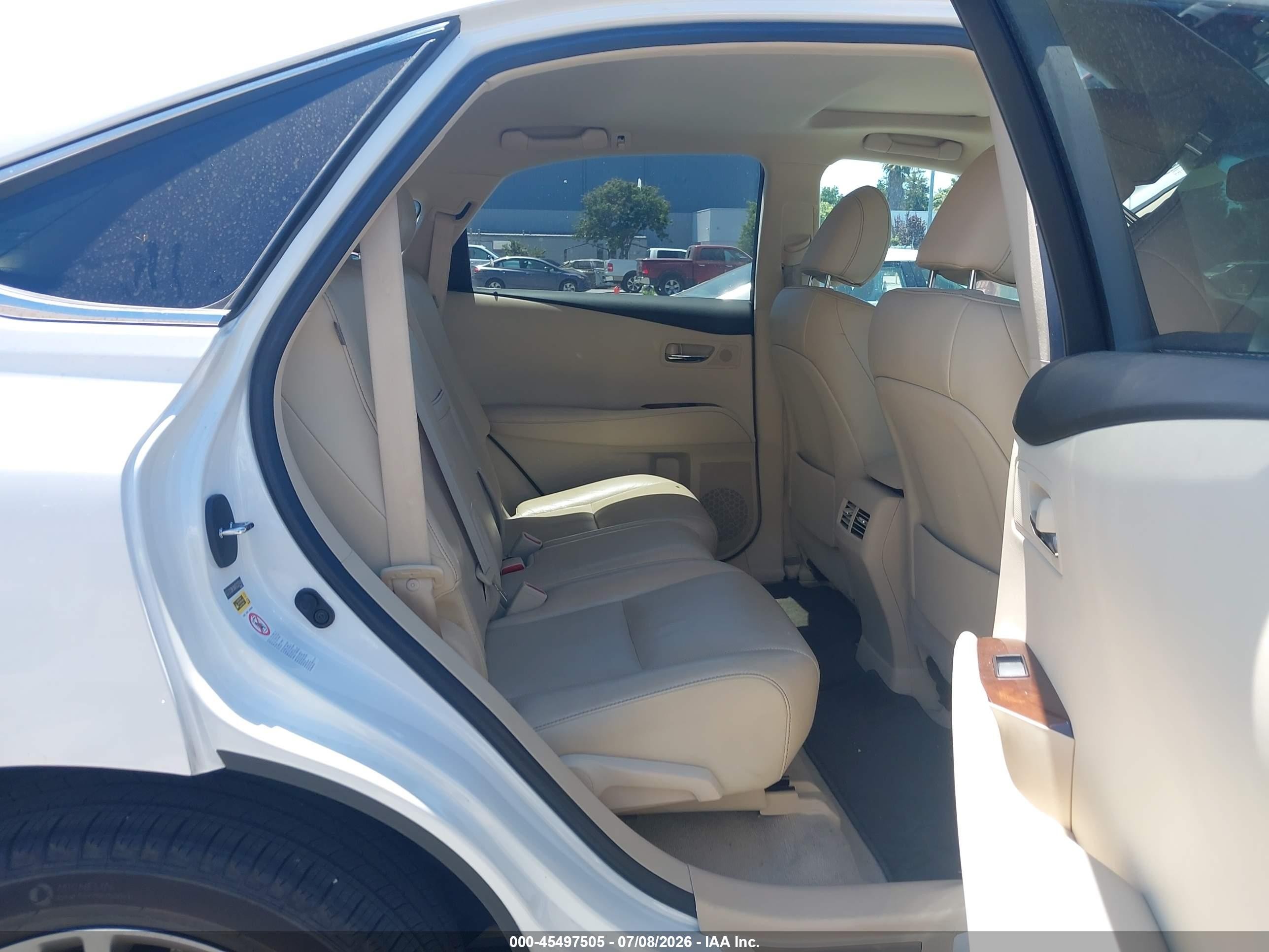 2014 Lexus Rx 350   White vin: 2T2BK1BA7EC227418