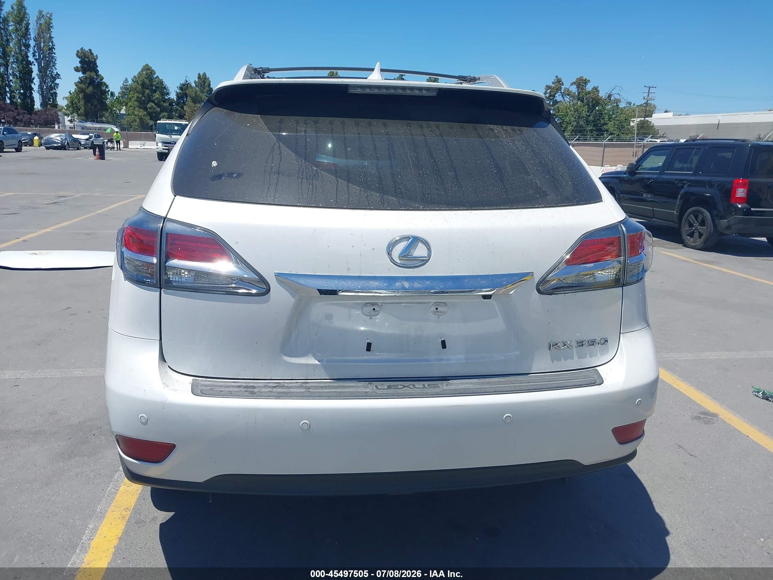 2014 Lexus Rx 350   White vin: 2T2BK1BA7EC227418
