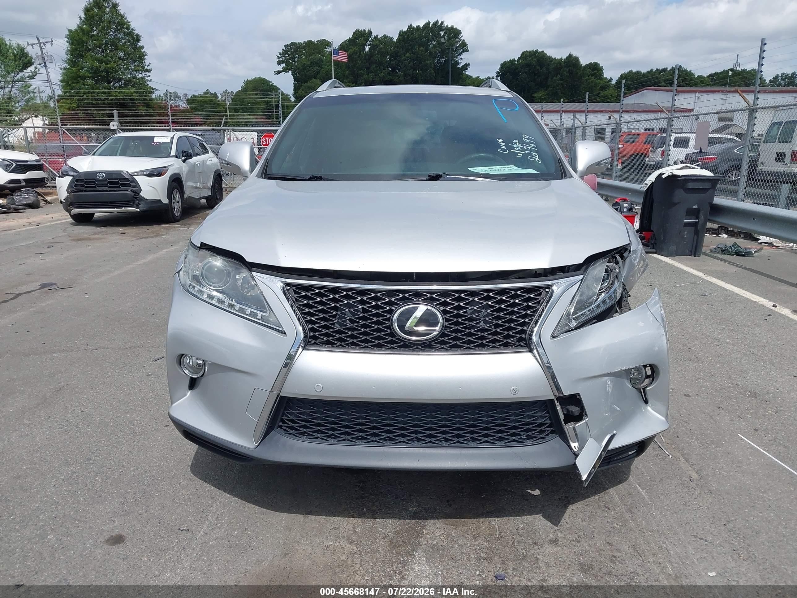 2014 Lexus Rx 350 F Sport Silver vin: 2T2BK1BA7EC229699