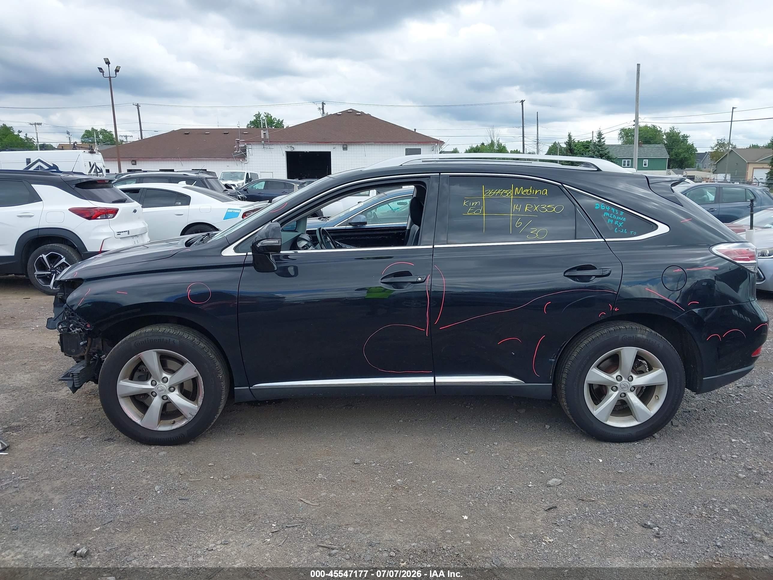 2014 Lexus Rx 350   Black vin: 2T2BK1BA7EC238595