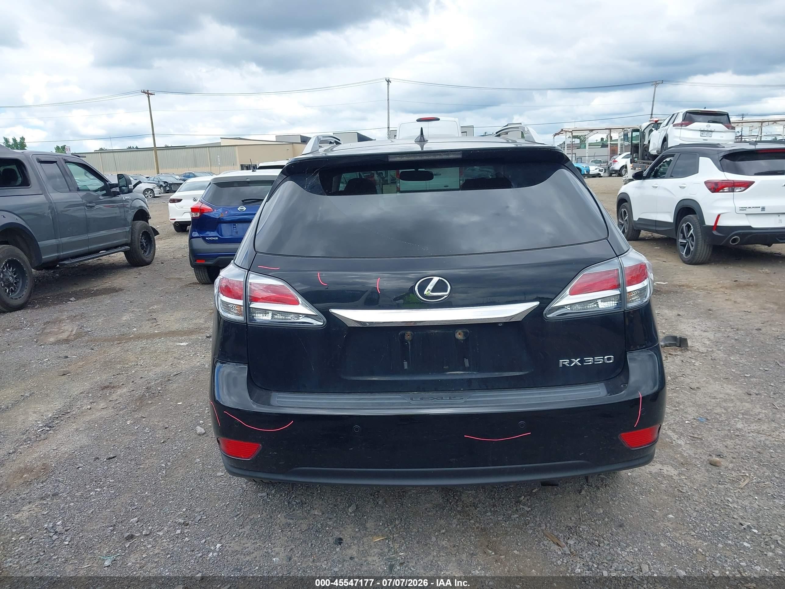2014 Lexus Rx 350   Black vin: 2T2BK1BA7EC238595