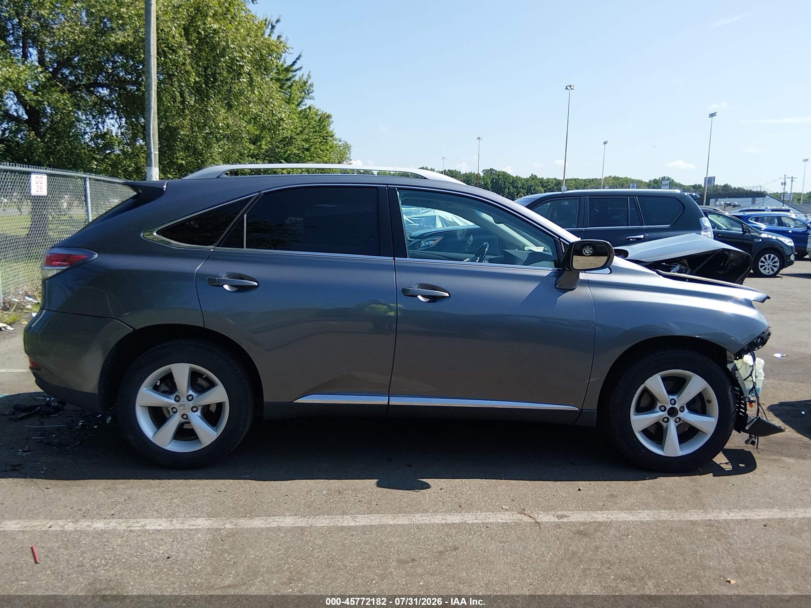 2014 Lexus Rx 350   Gray vin: 2T2BK1BA7EC247359