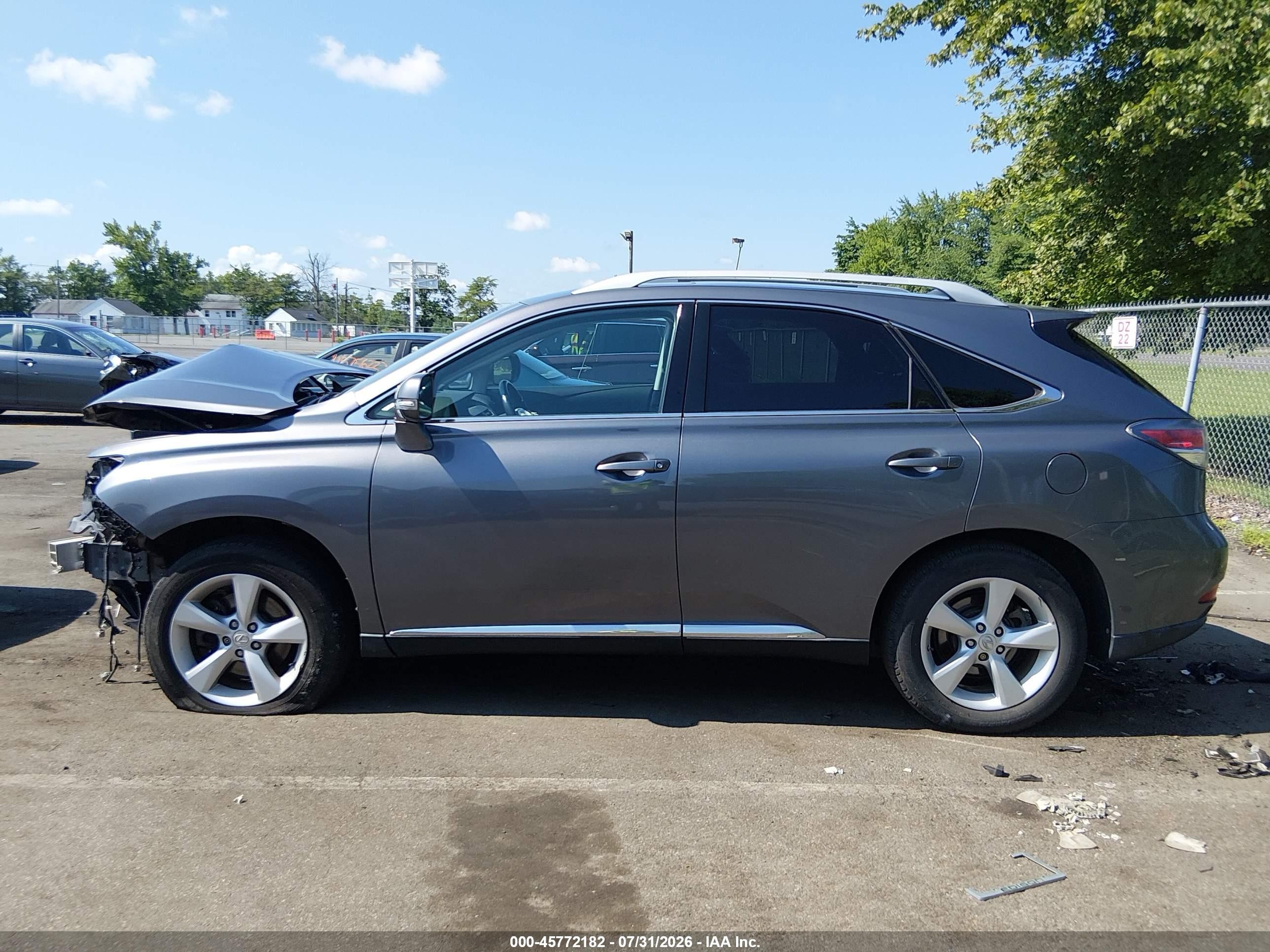2014 Lexus Rx 350   Gray vin: 2T2BK1BA7EC247359