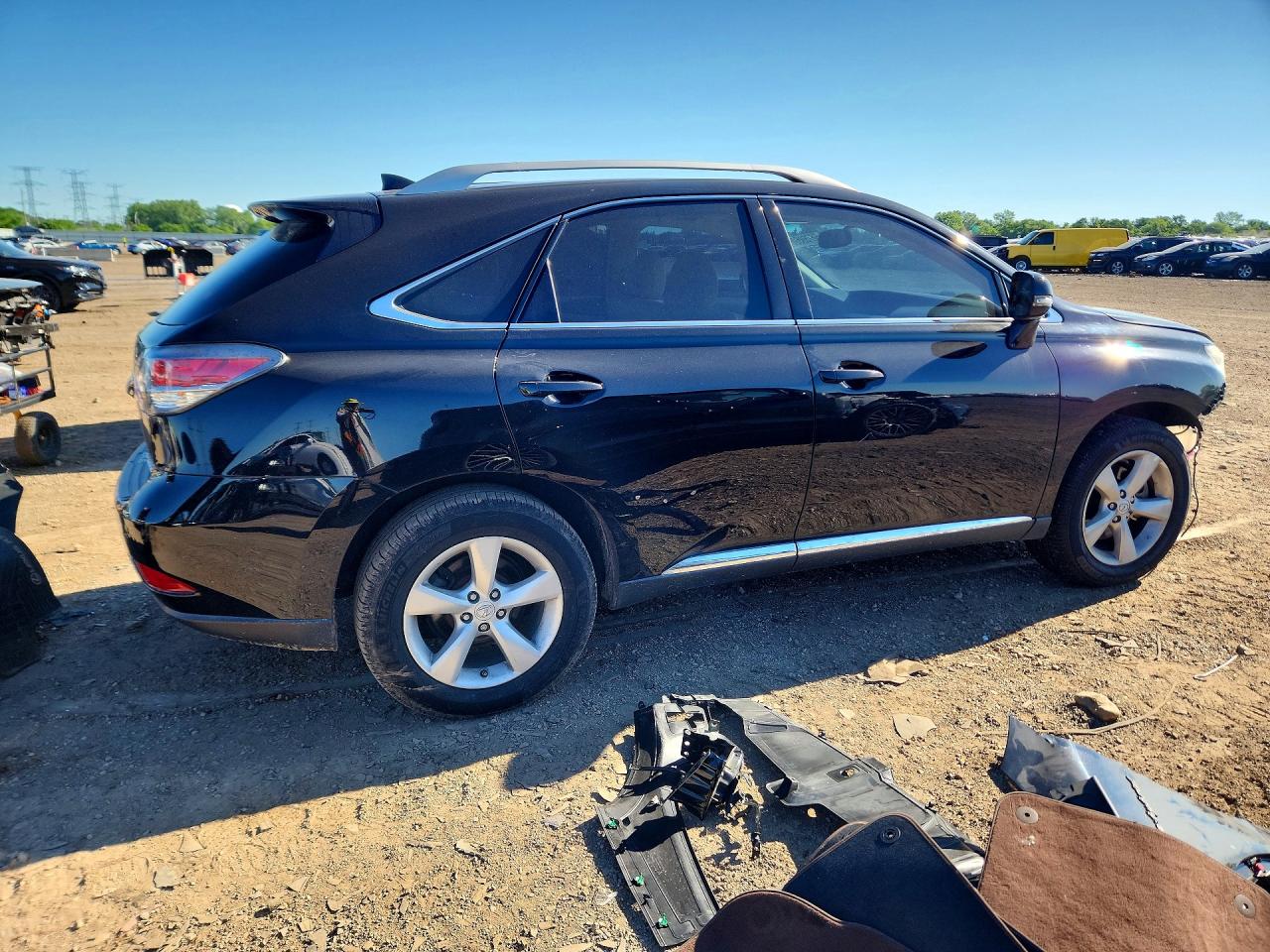 2015 Lexus Rx 350 Base Черный vin: 2T2BK1BA7FC256239