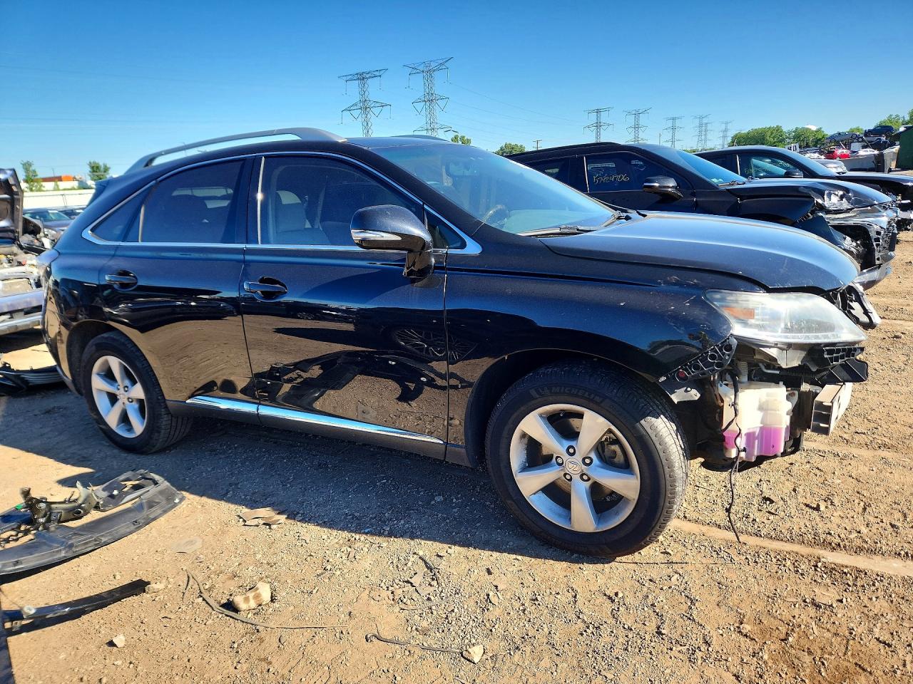 2015 Lexus Rx 350 Base Черный vin: 2T2BK1BA7FC256239