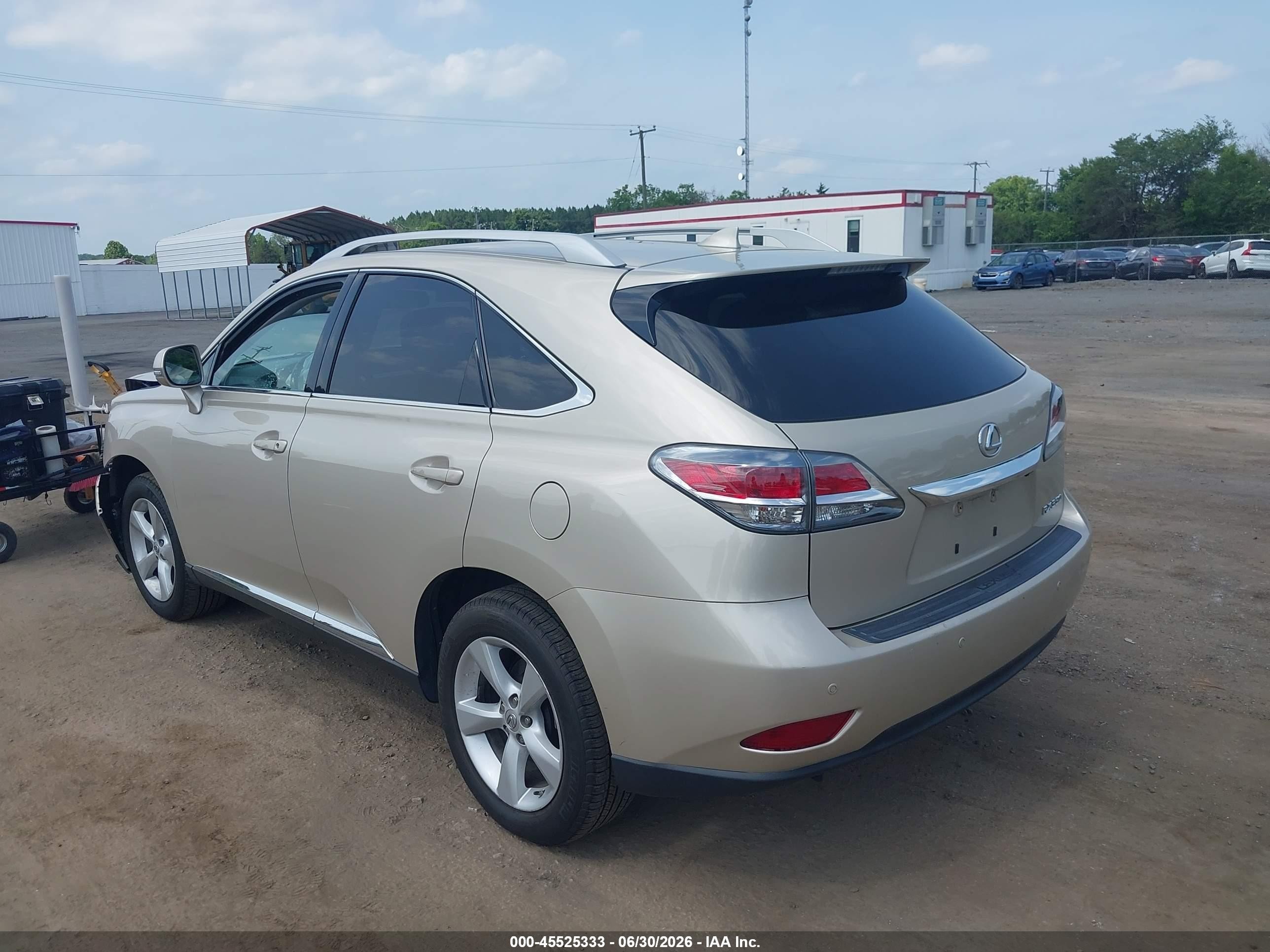 2015 Lexus Rx 350   Gold vin: 2T2BK1BA7FC259397
