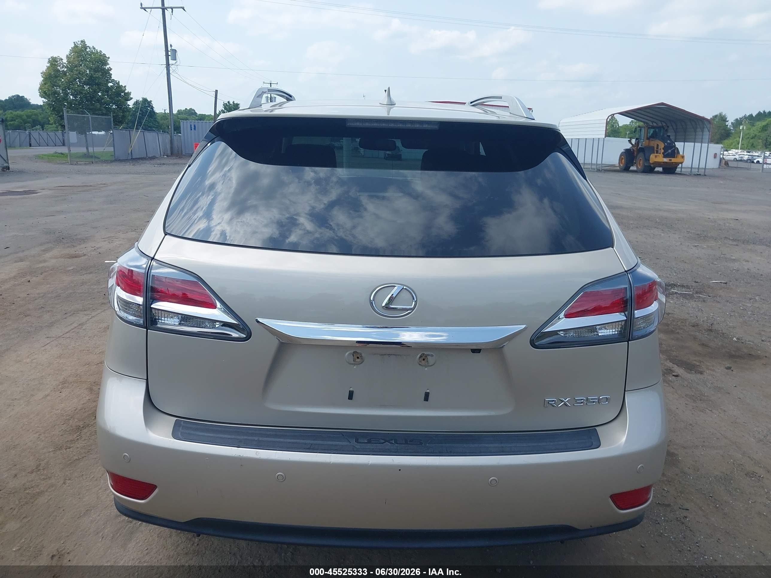 2015 Lexus Rx 350   Gold vin: 2T2BK1BA7FC259397