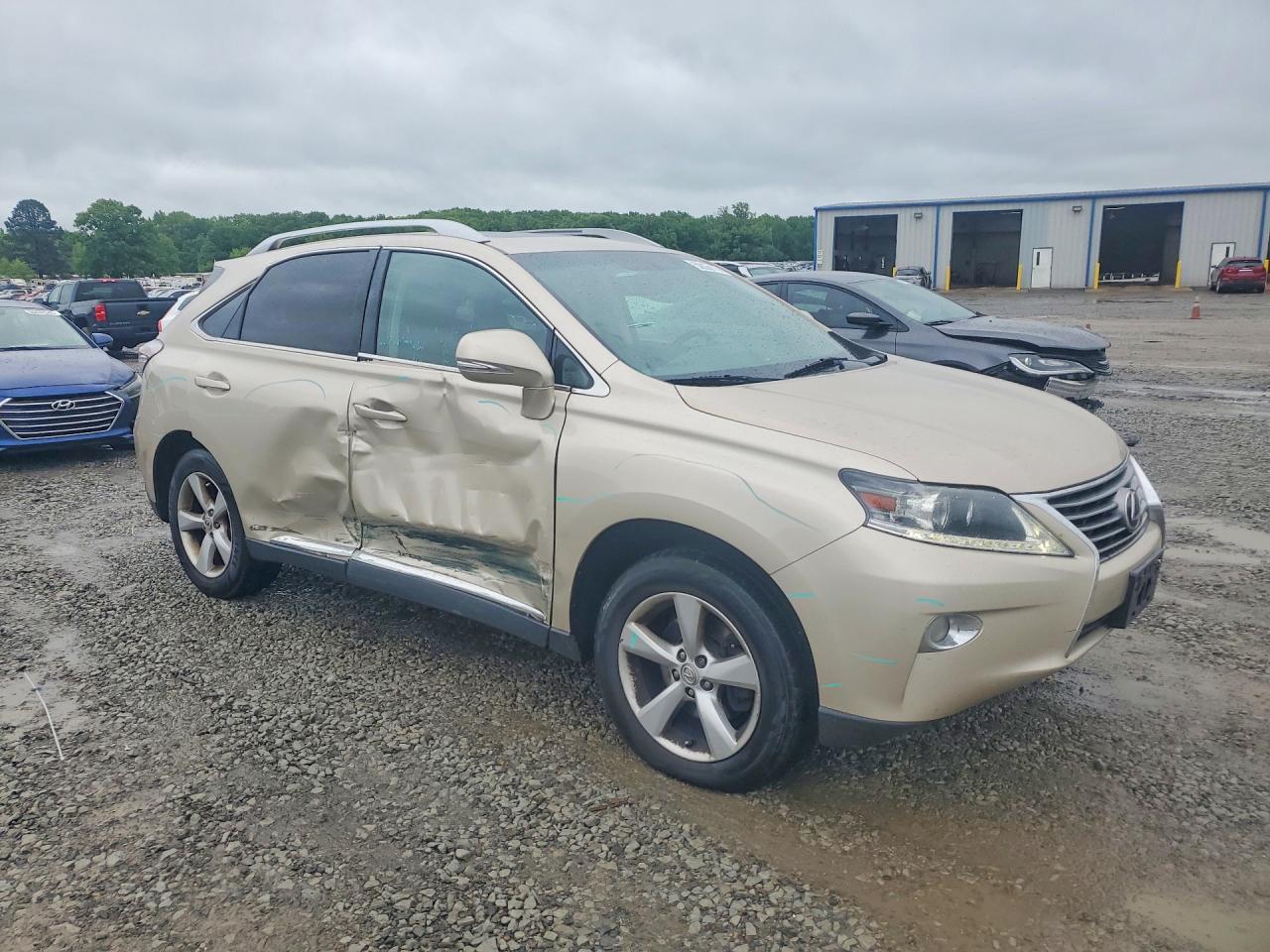 2015 Lexus Rx 350 Base Cream vin: 2T2BK1BA7FC289970