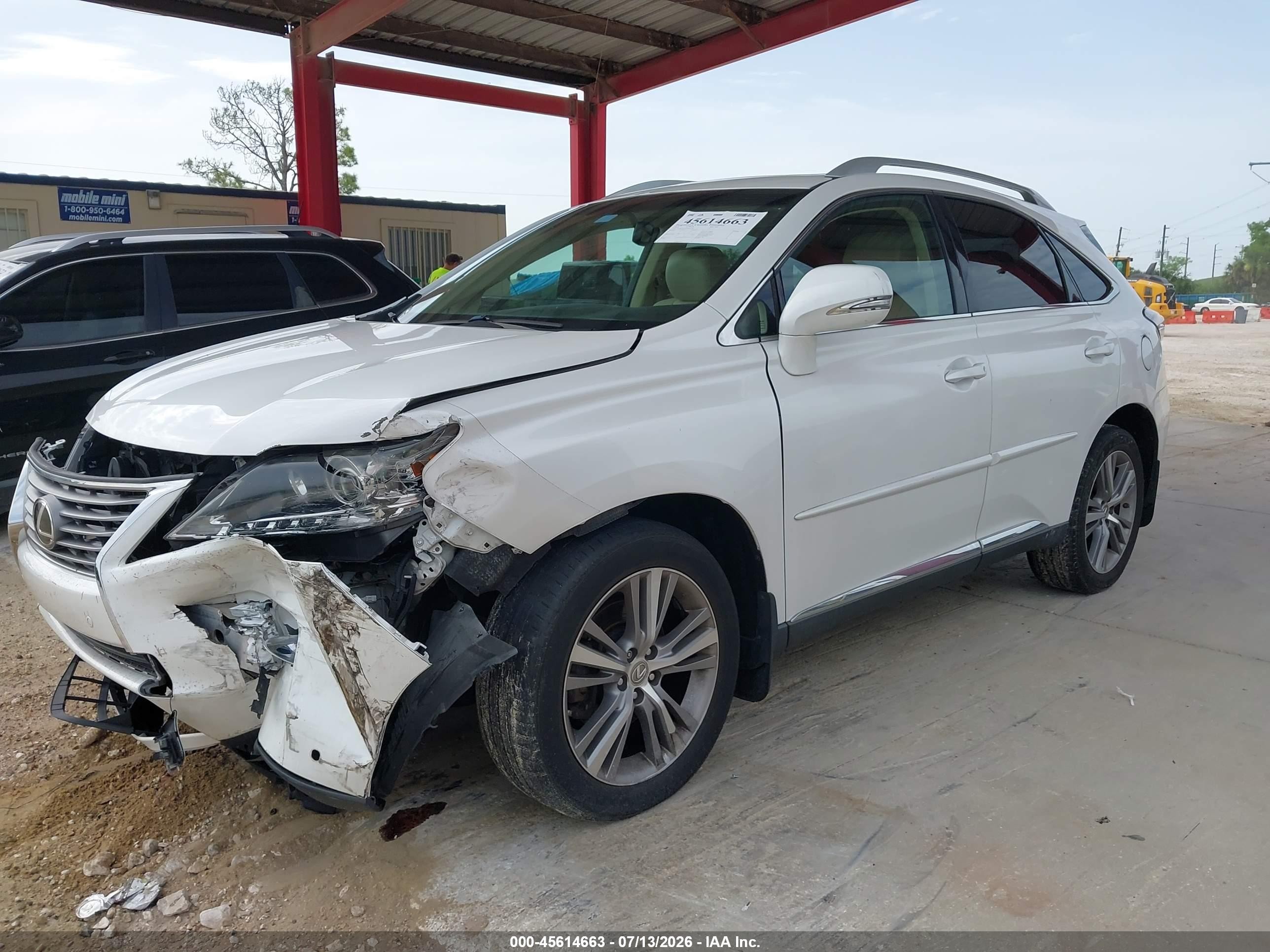 2015 Lexus Rx 350   White vin: 2T2BK1BA7FC293338