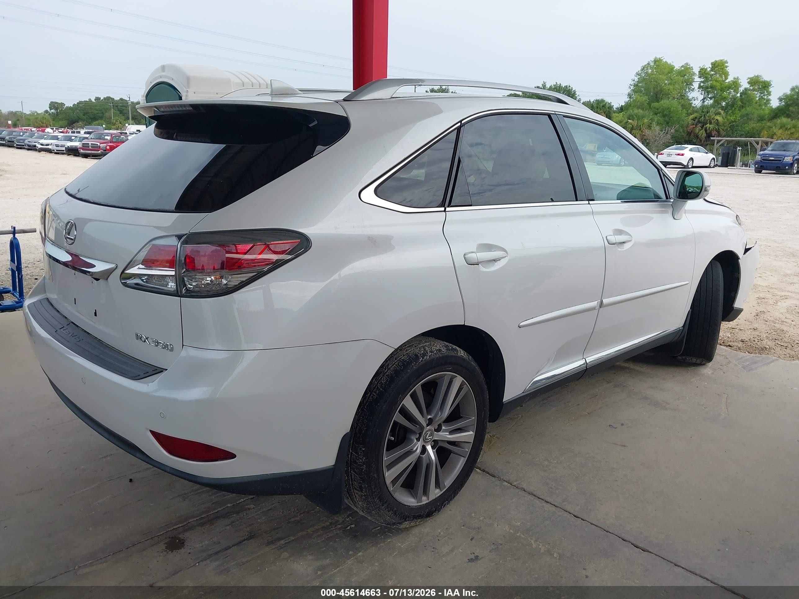 2015 Lexus Rx 350   White vin: 2T2BK1BA7FC293338