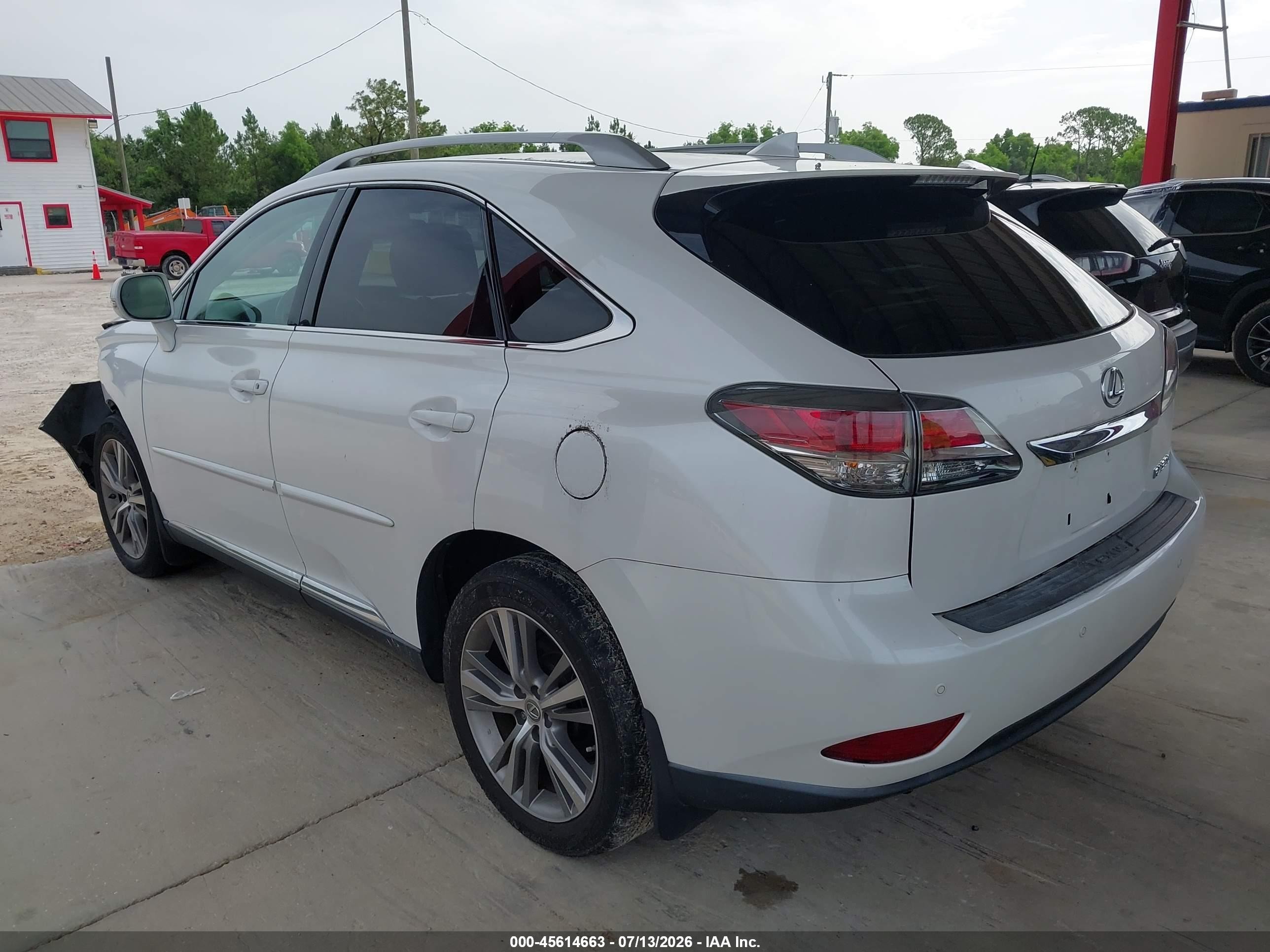 2015 Lexus Rx 350   White vin: 2T2BK1BA7FC293338