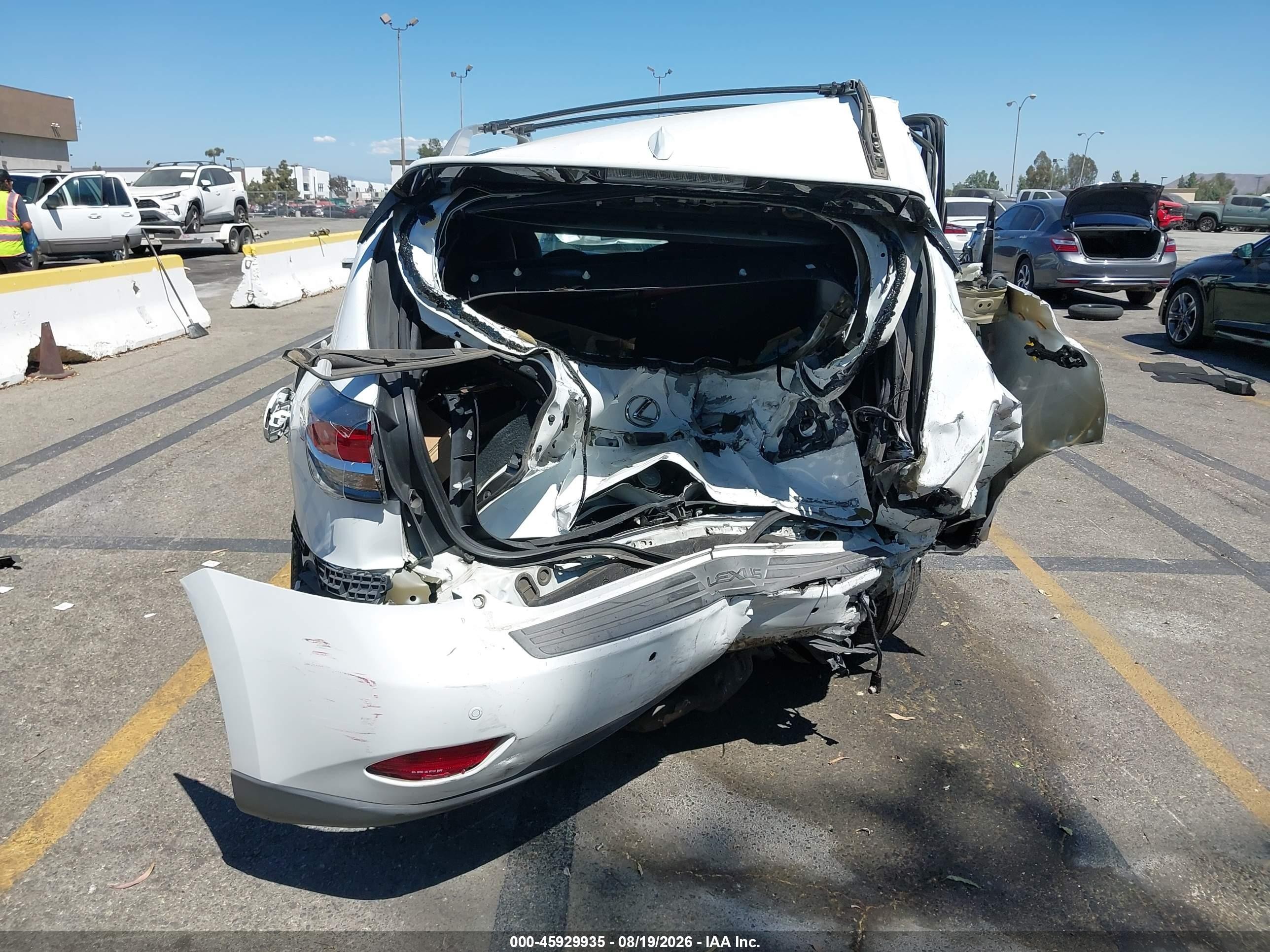 2015 Lexus Rx 350 F Sport White vin: 2T2BK1BA7FC298328
