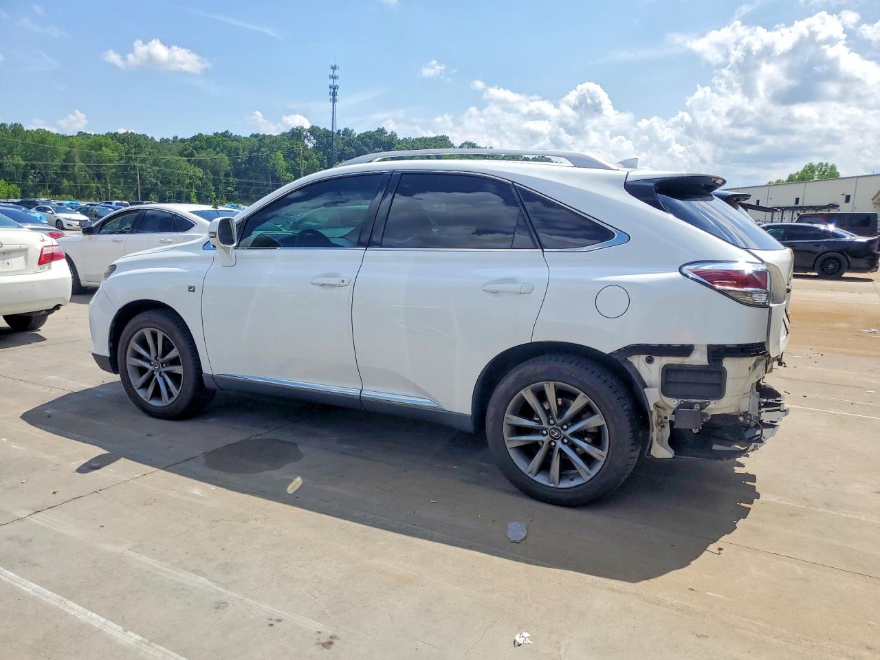 2015 Lexus Rx 350 F Sport White vin: 2T2BK1BA7FC298958