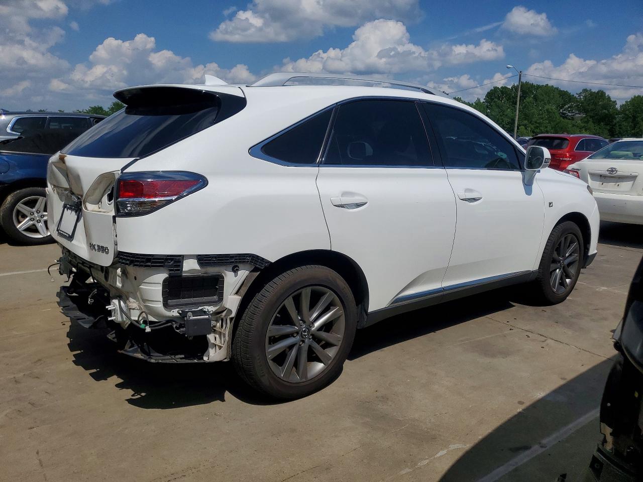2015 Lexus Rx 350 F Sport White vin: 2T2BK1BA7FC298958