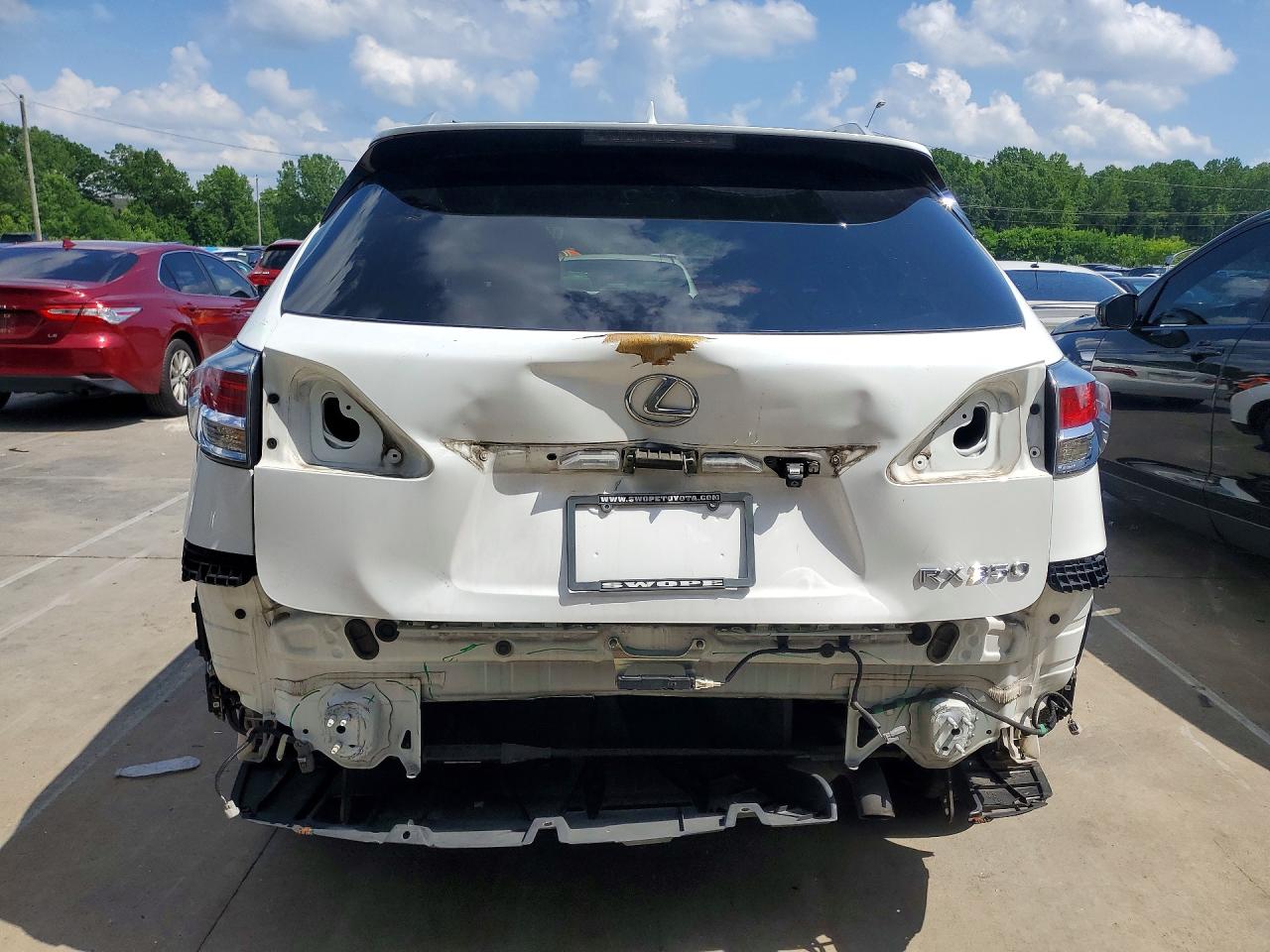 2015 Lexus Rx 350 F Sport White vin: 2T2BK1BA7FC298958